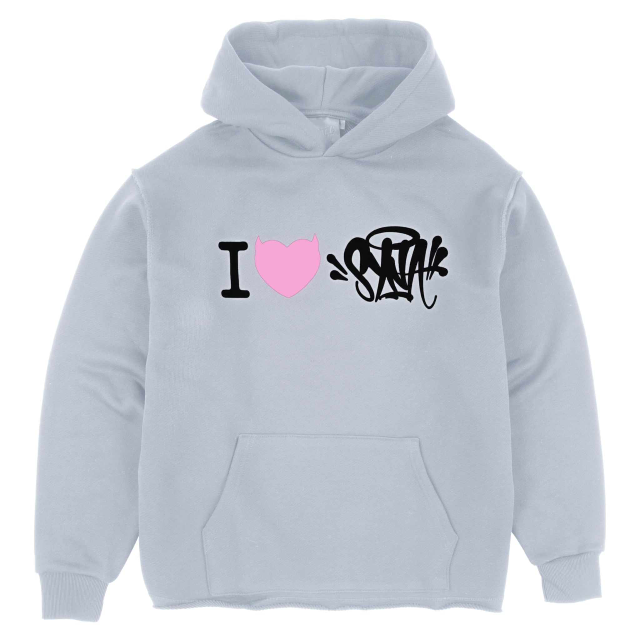Syna World I Love Syna Hoodie - Grey