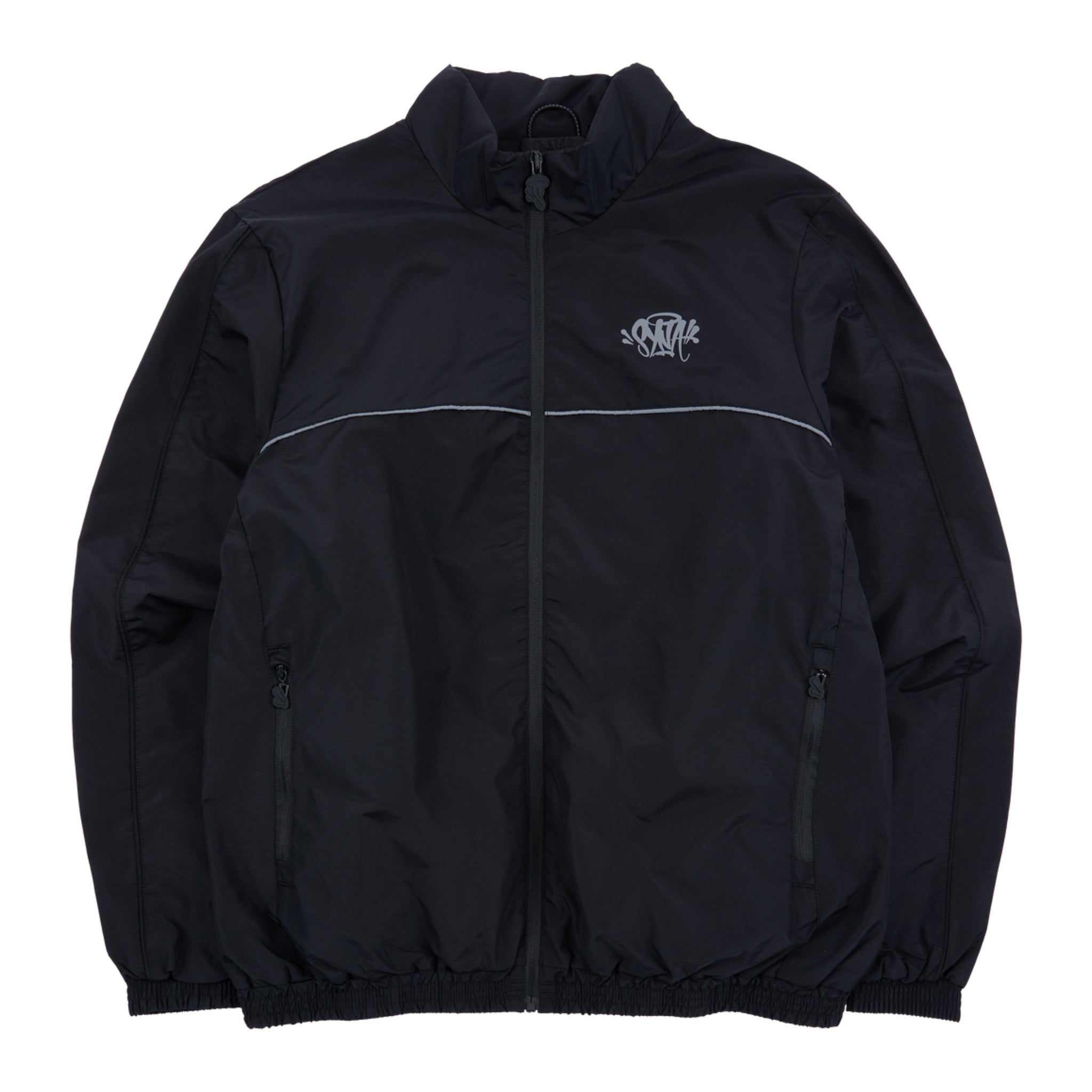 Syna Shell Tracksuit - Black/Reflective