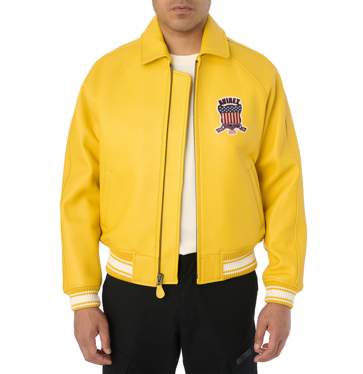 Avirex Icon Jacket - Yellow