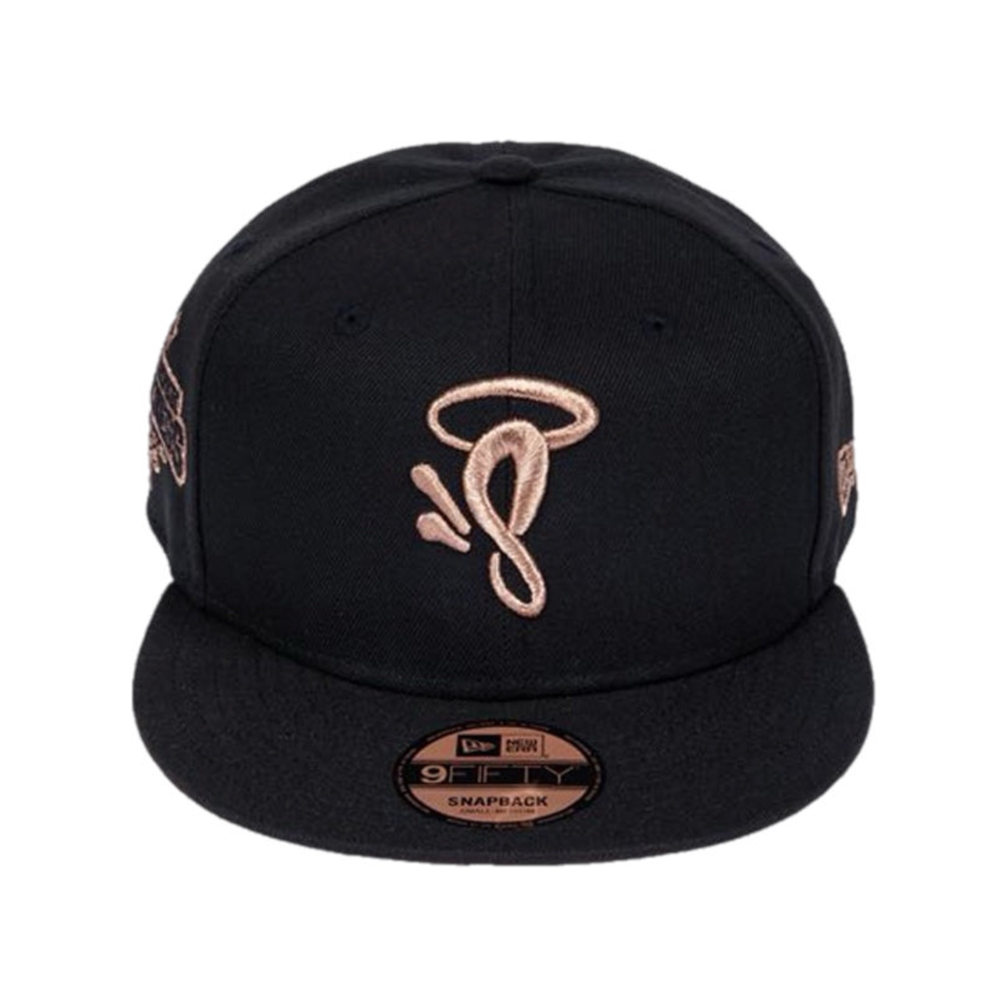 Syna World x New Era 9FIFTY SnapBack Cap - Black / Rose Gold