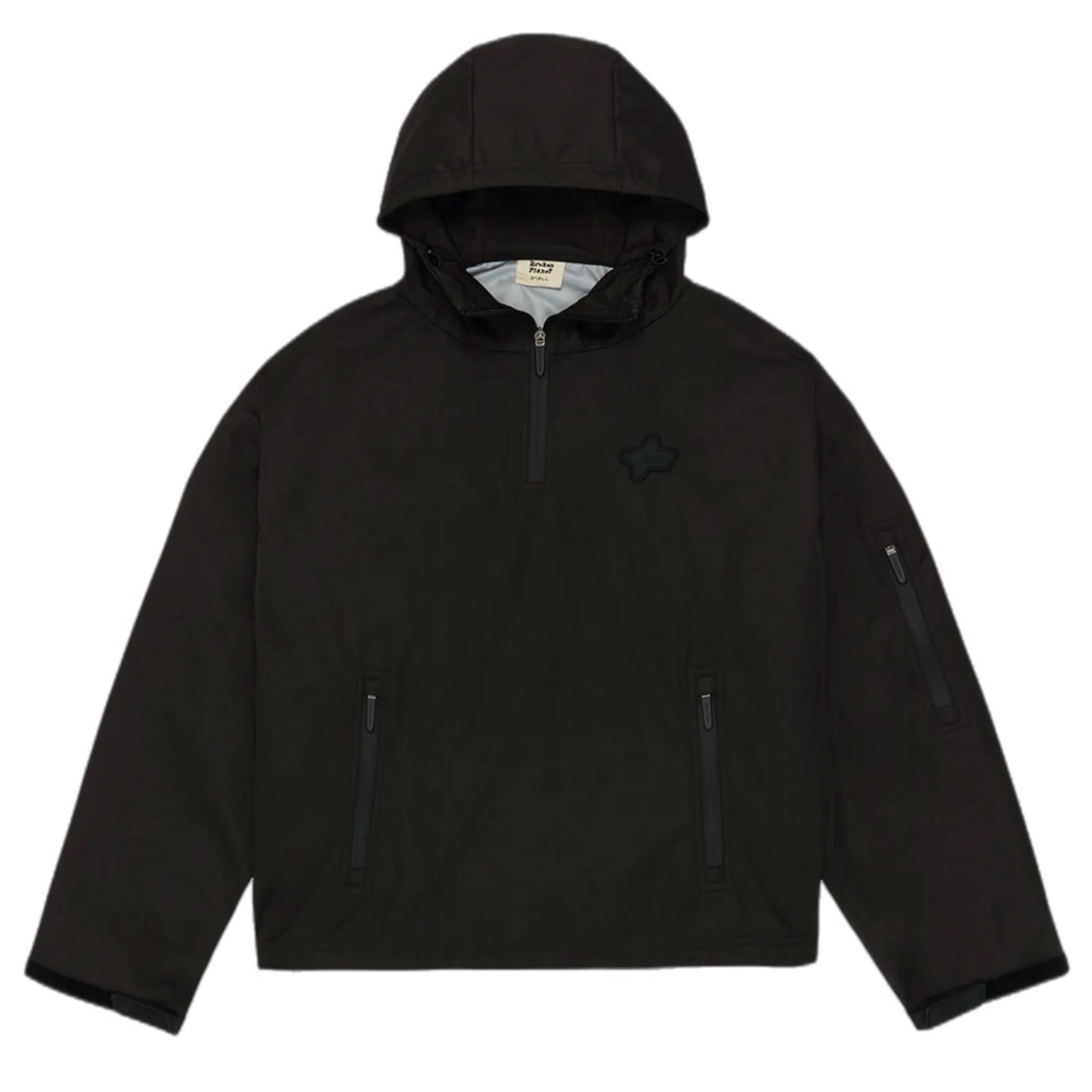 Broken Planet Waterproof Tech Jacket - Black