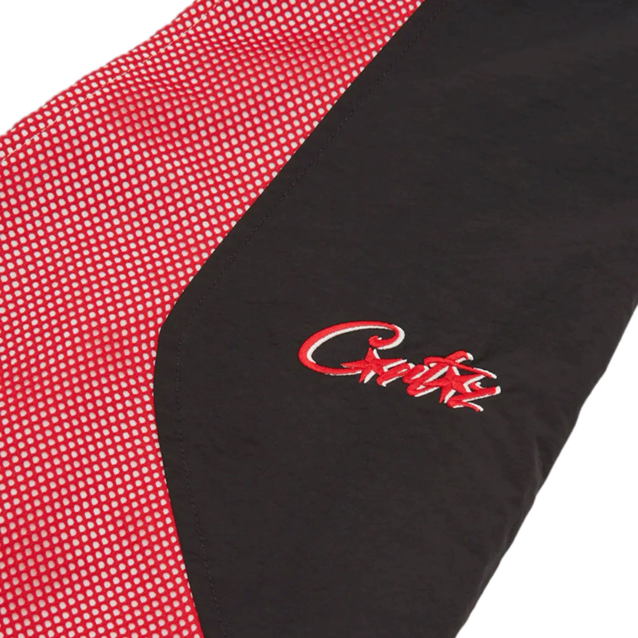 Corteiz Vertigo Shuku Tracksuit - Black/Red