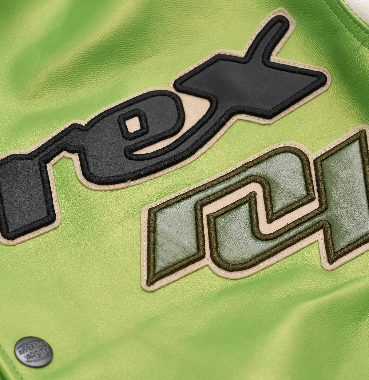 Avirex Star and Stripes Jacket - Screamin Green