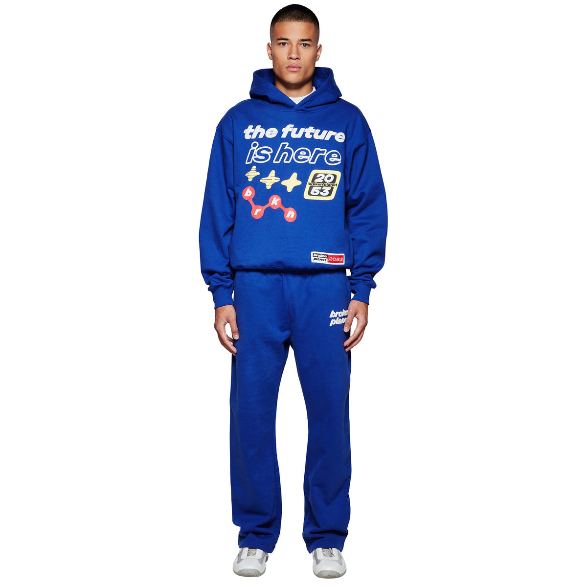 Broken Planet The Future Is Here Hoodie - Blue