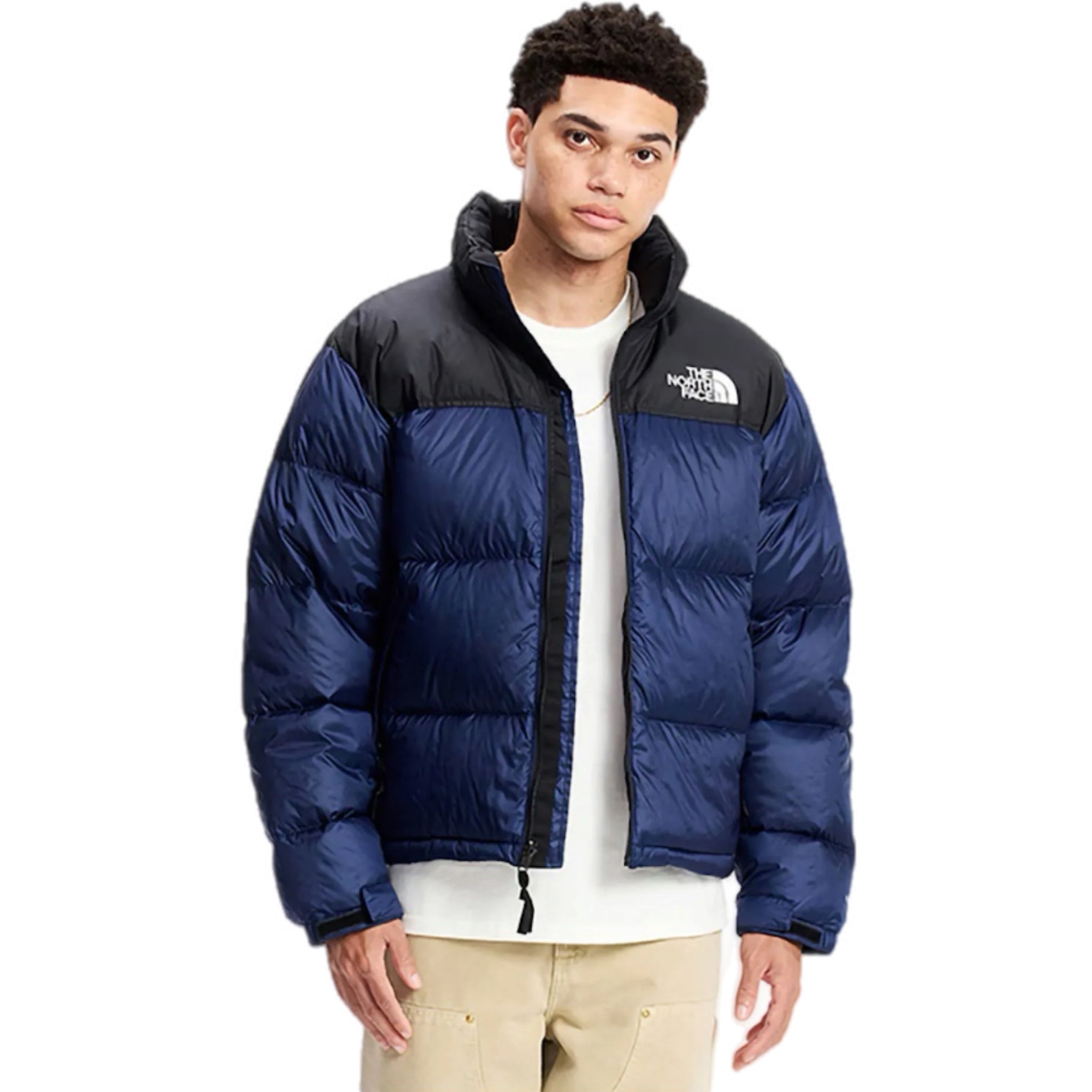 The North Face 1996 Retro Nuptse 700 Fill Packable Jacket - Summit Navy/TNF Black