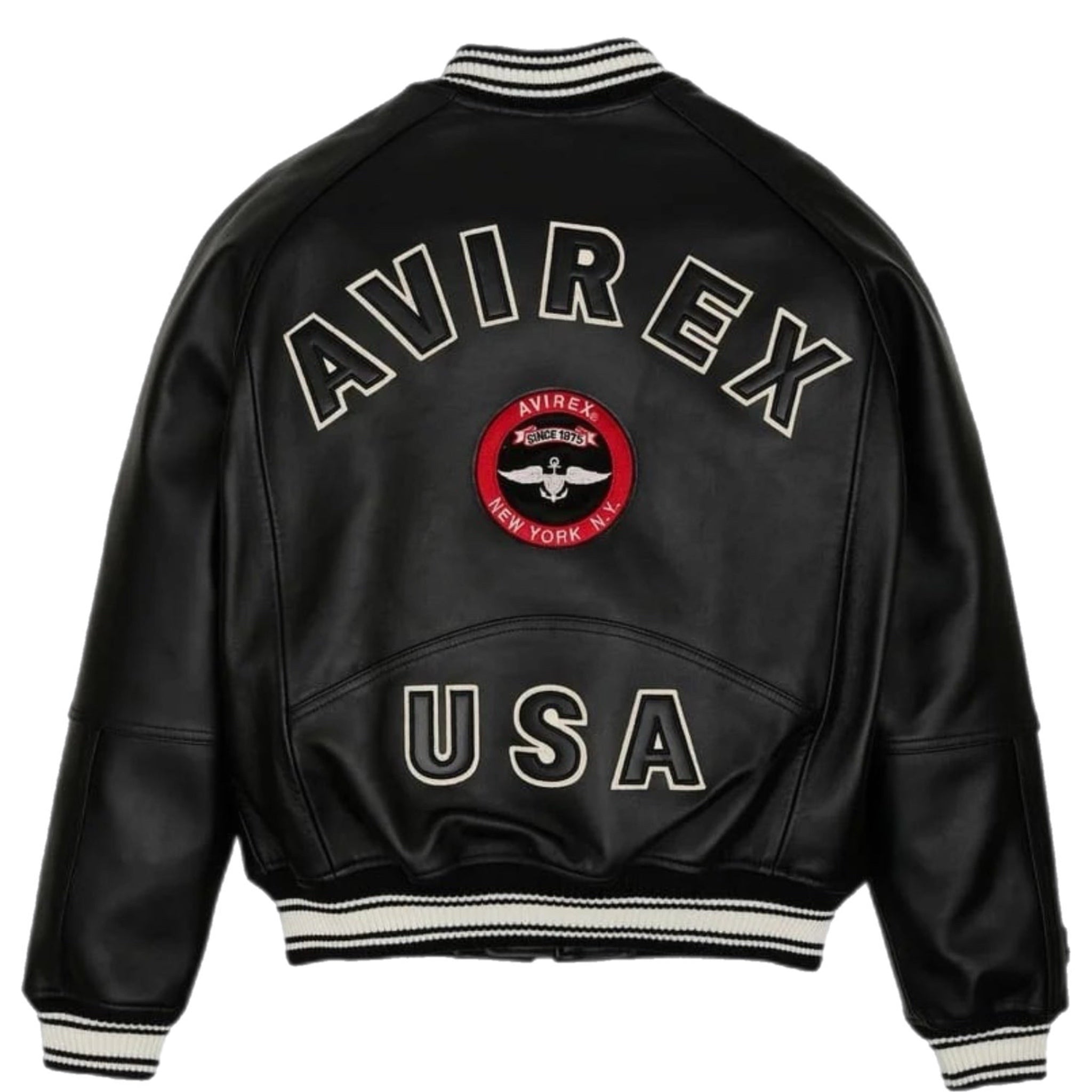 Avirex Stadium Jacket - Black