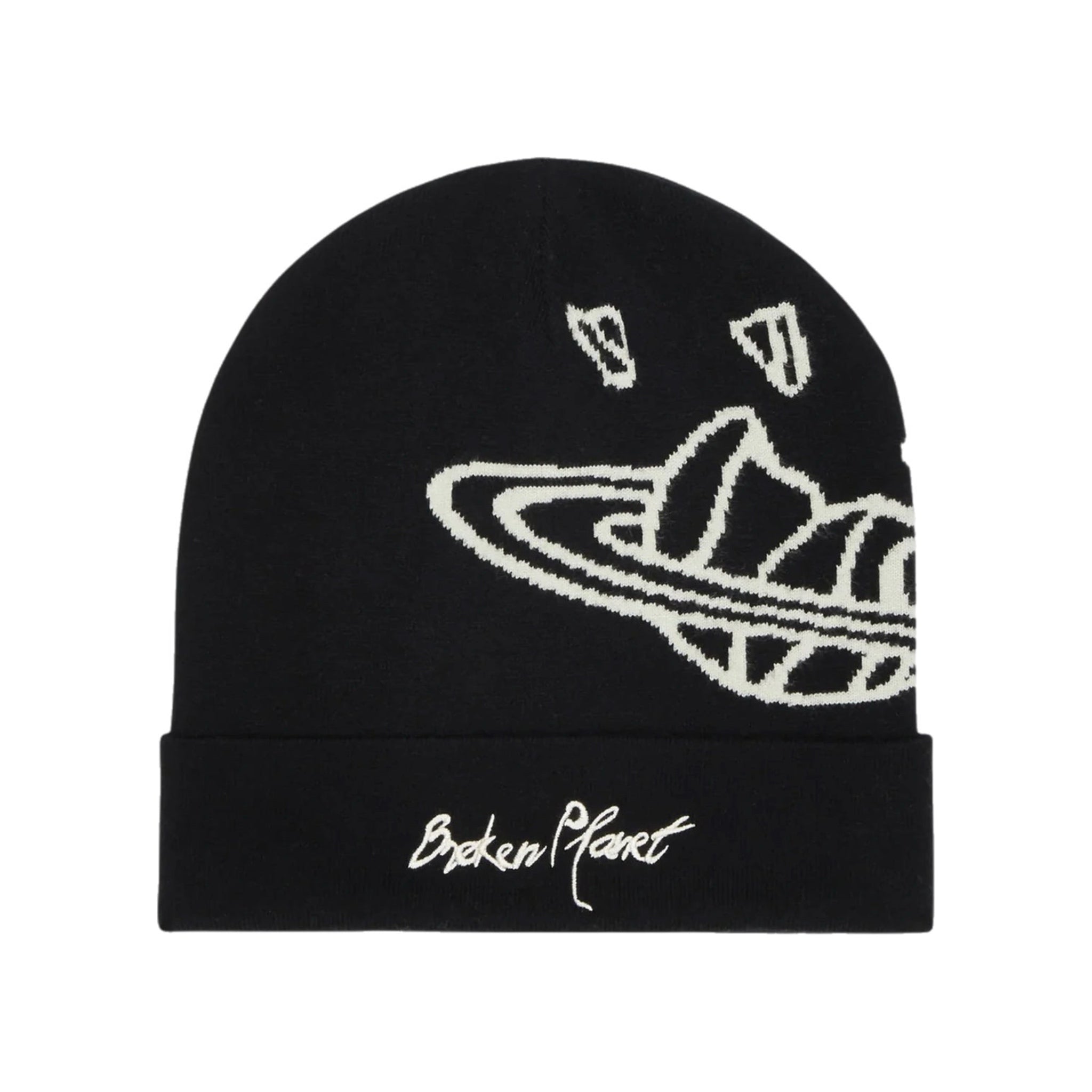 Broken Planet Beanie - Black/White