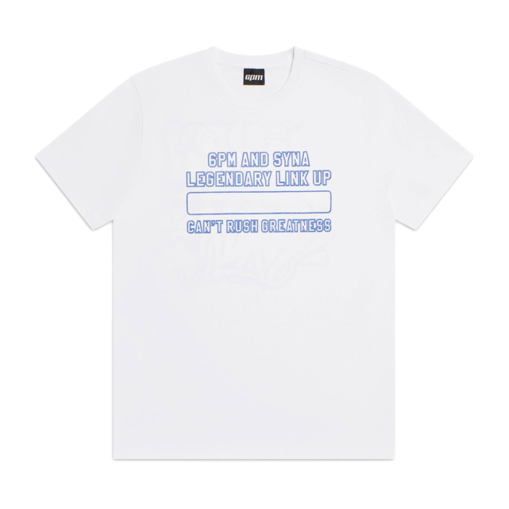 6PM x Syna World Link Up CRG T-shirt - White/Blue