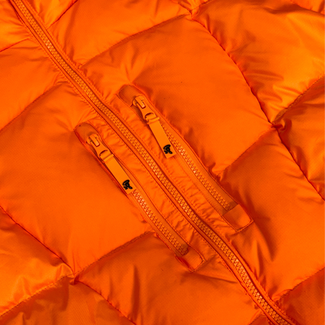 Syna World Wave Puffer Jacket - Orange