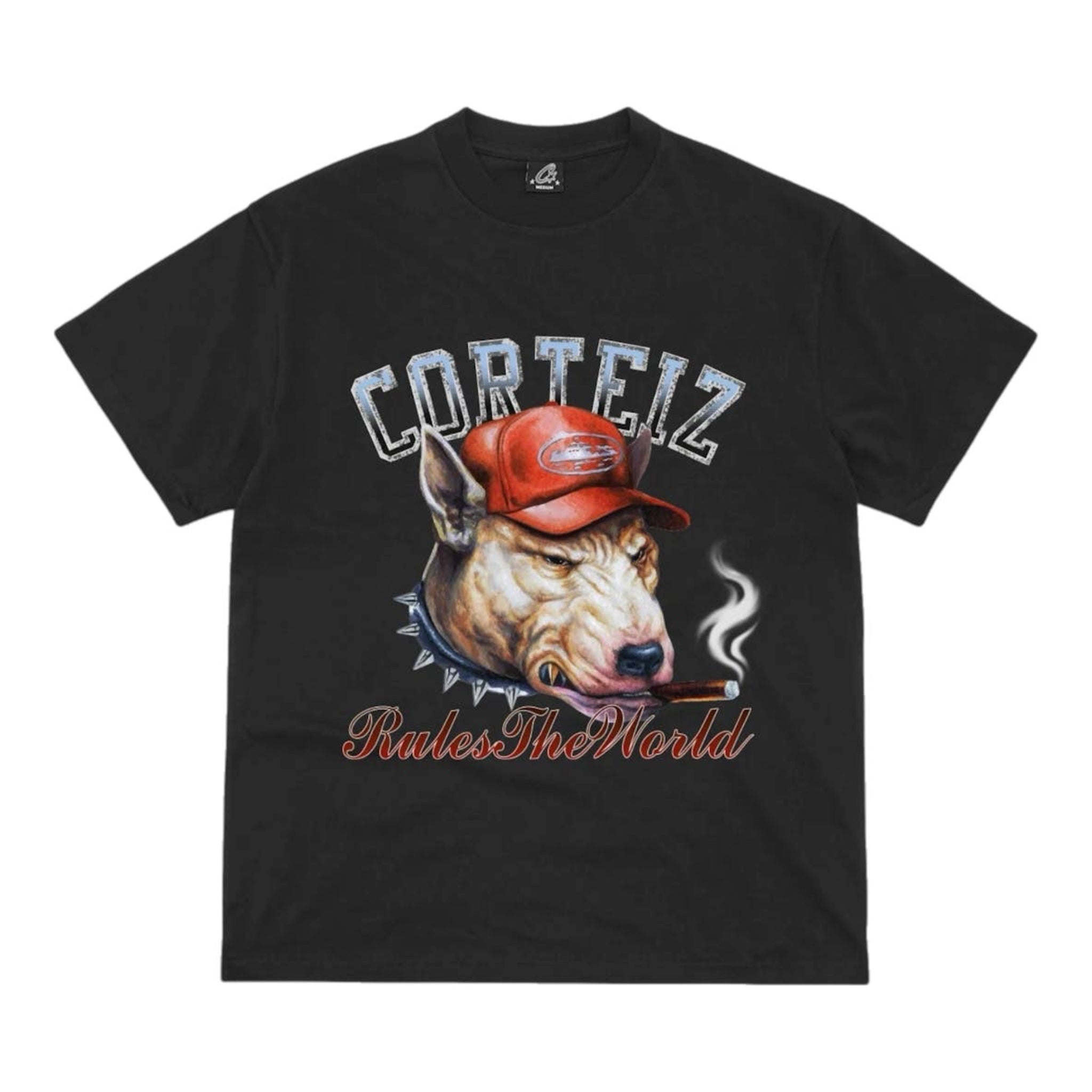 Corteiz Dog Pound T-shirt - Black