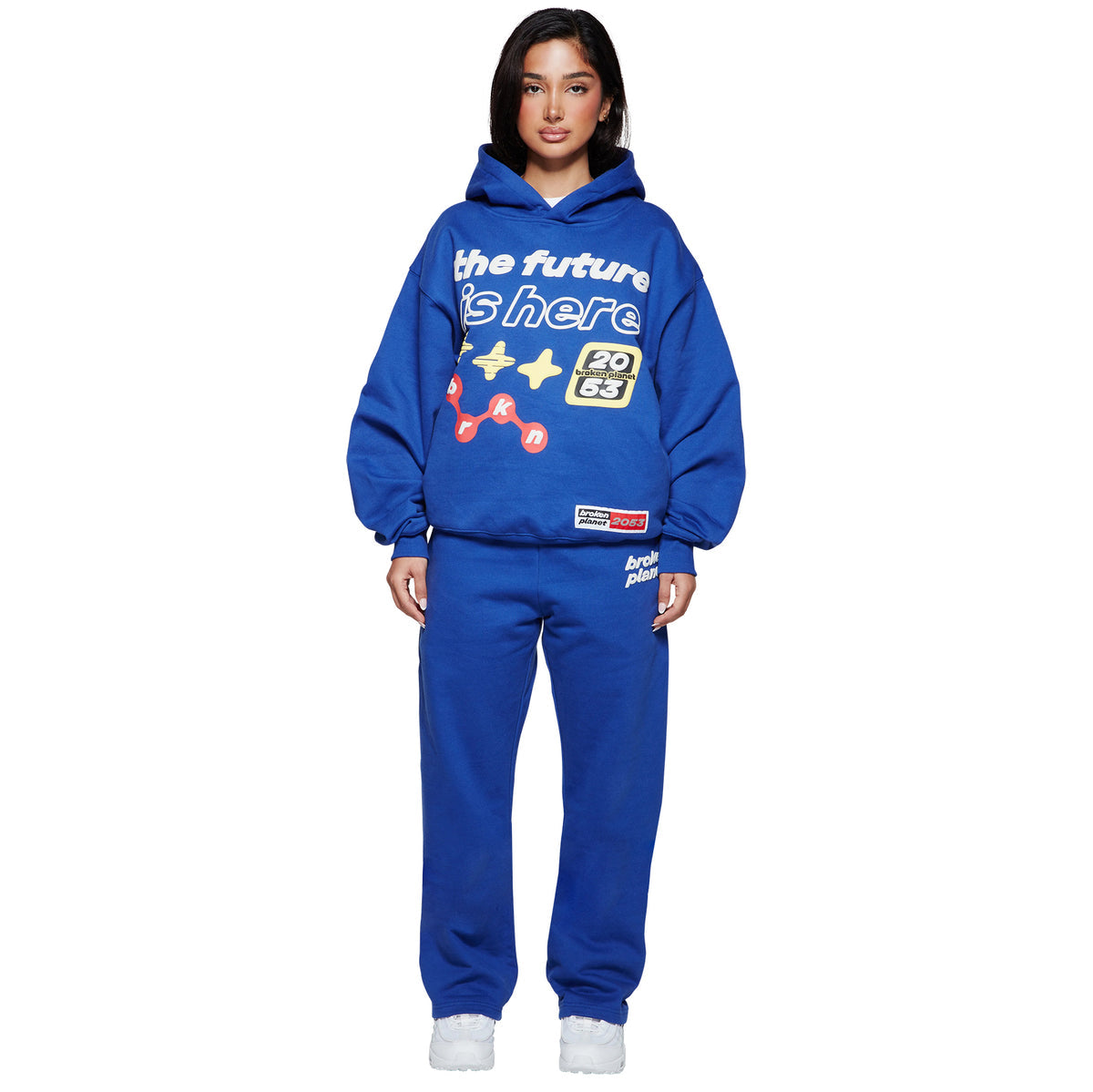 Broken Planet The Future Is Here Hoodie - Blue