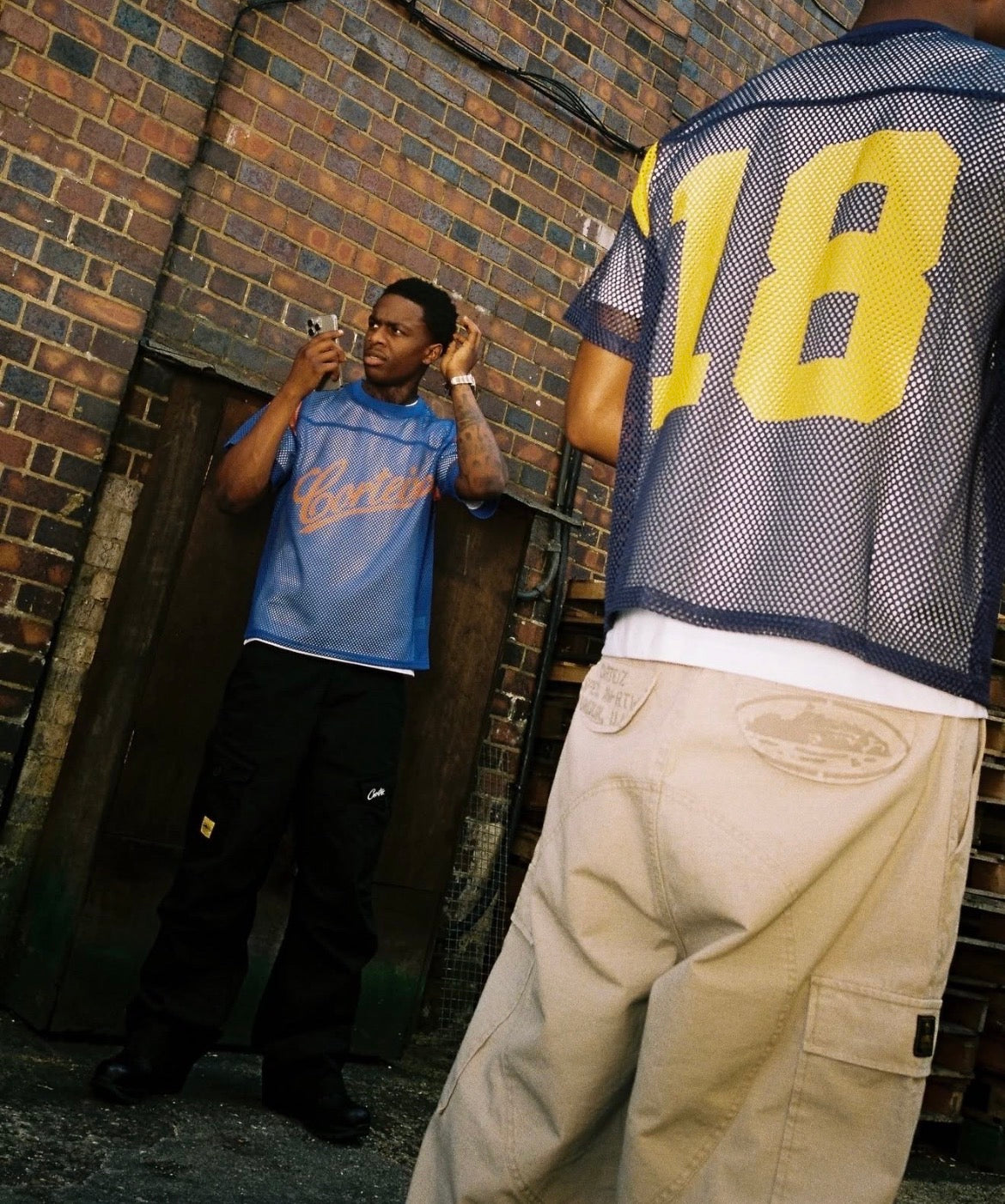 Corteiz Guerillaz Cargo Pants - Tan