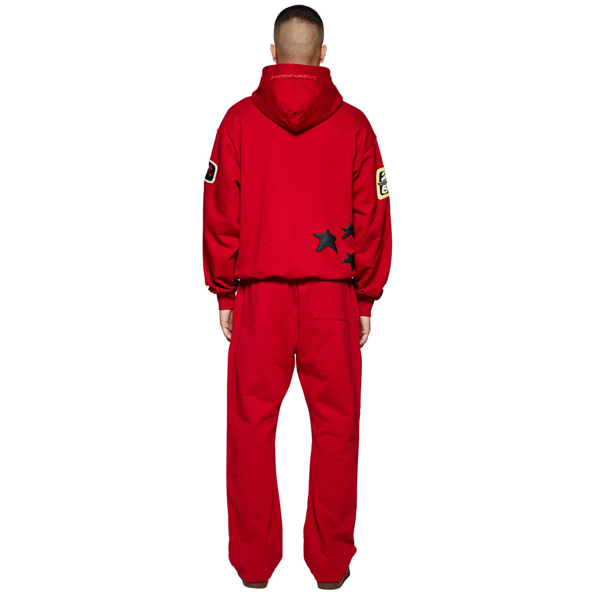 Broken Planet Brighter Days Are Ahead Hoodie - Ruby Red
