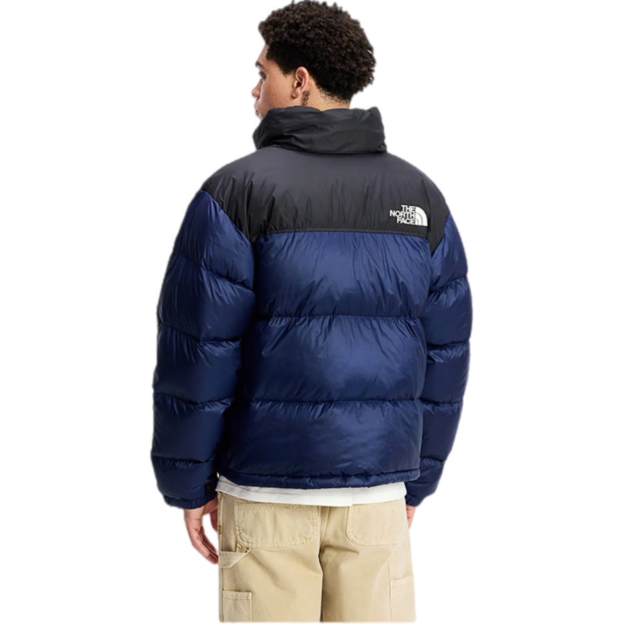 The North Face 1996 Retro Nuptse 700 Fill Packable Jacket - Summit Navy/TNF Black