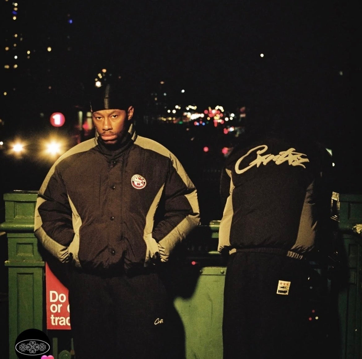 Corteiz Avalanche Bolo Down Jacket - Black