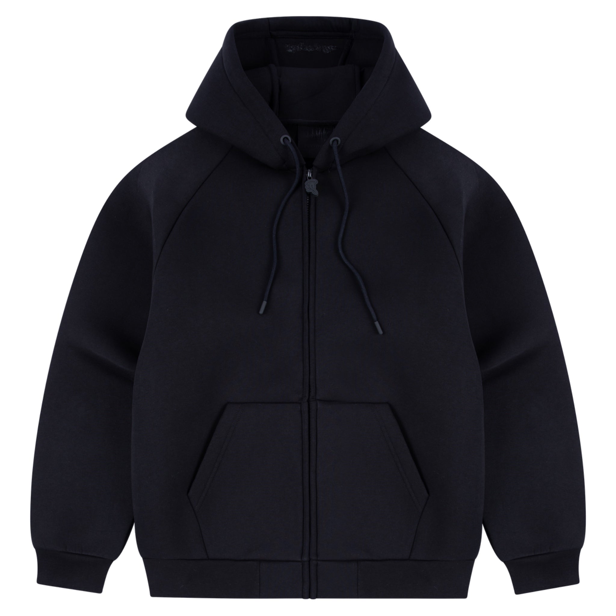 Syna World Neoprene Embossed Hoodie - Black