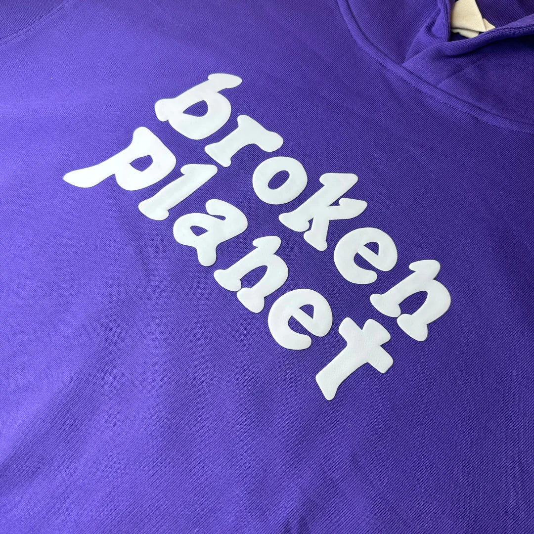 Broken Planet Basic Hoodie - Amethyst