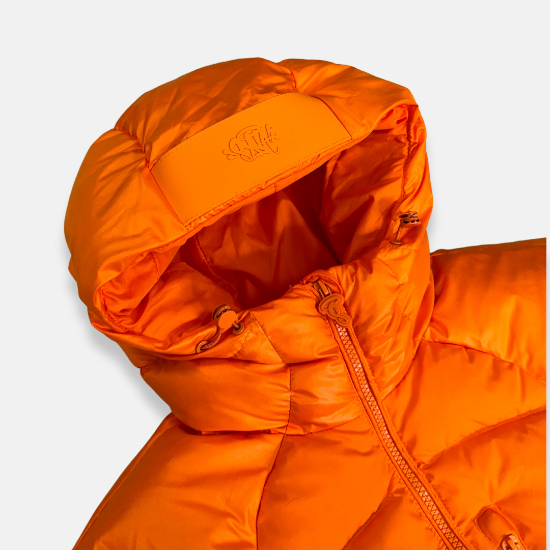 Syna World Wave Puffer Jacket - Orange