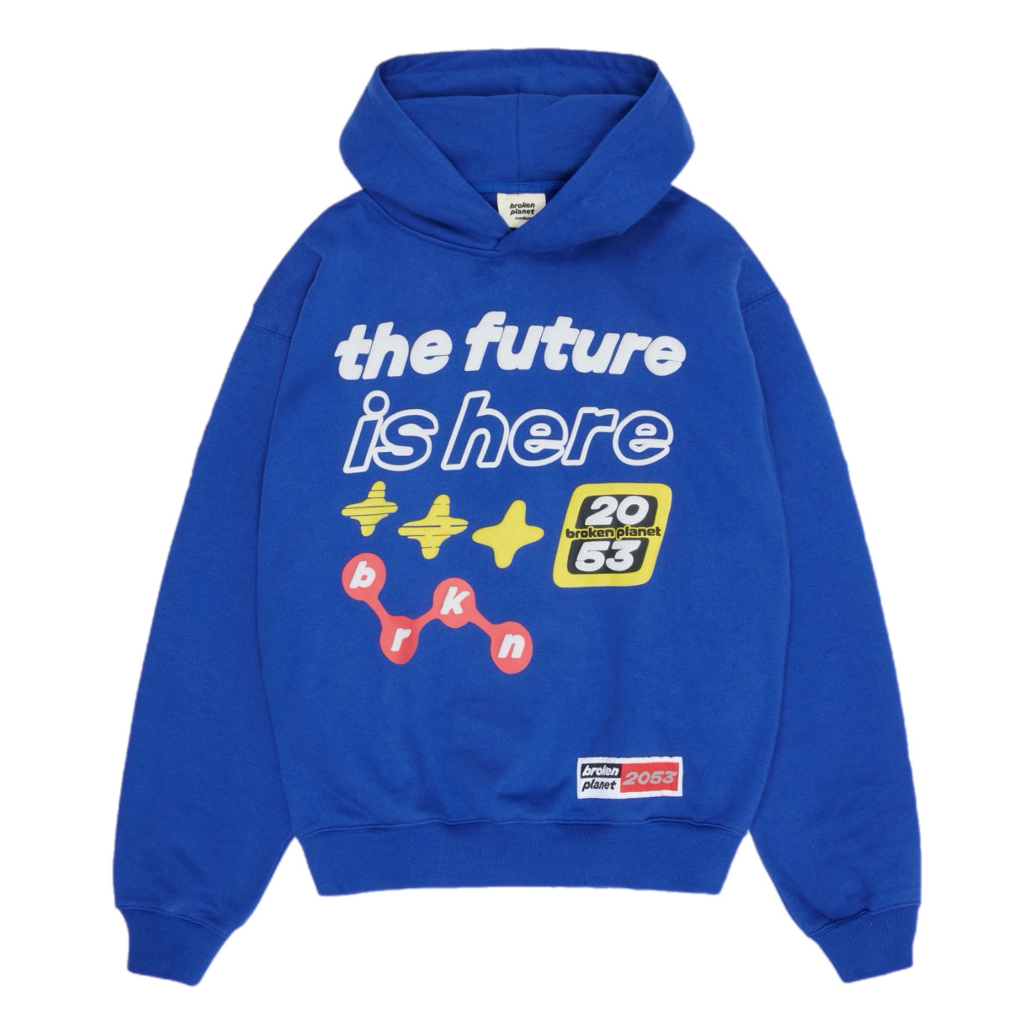 Broken Planet The Future Is Here Hoodie - Blue