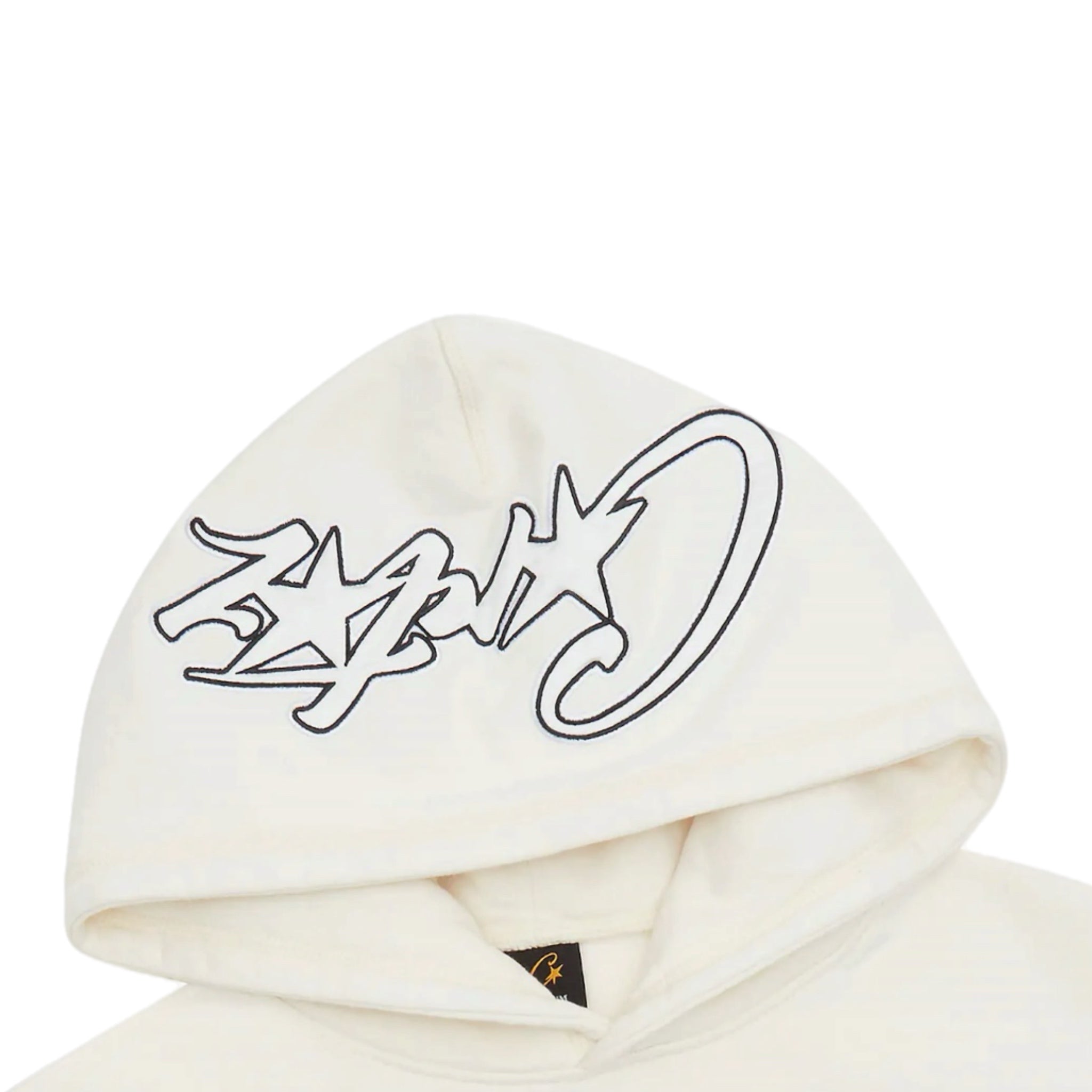 Corteiz Satin C Star Appliqué Tracksuit - Off White