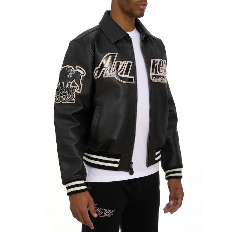 Avirex Aces A-2 Jacket - Black