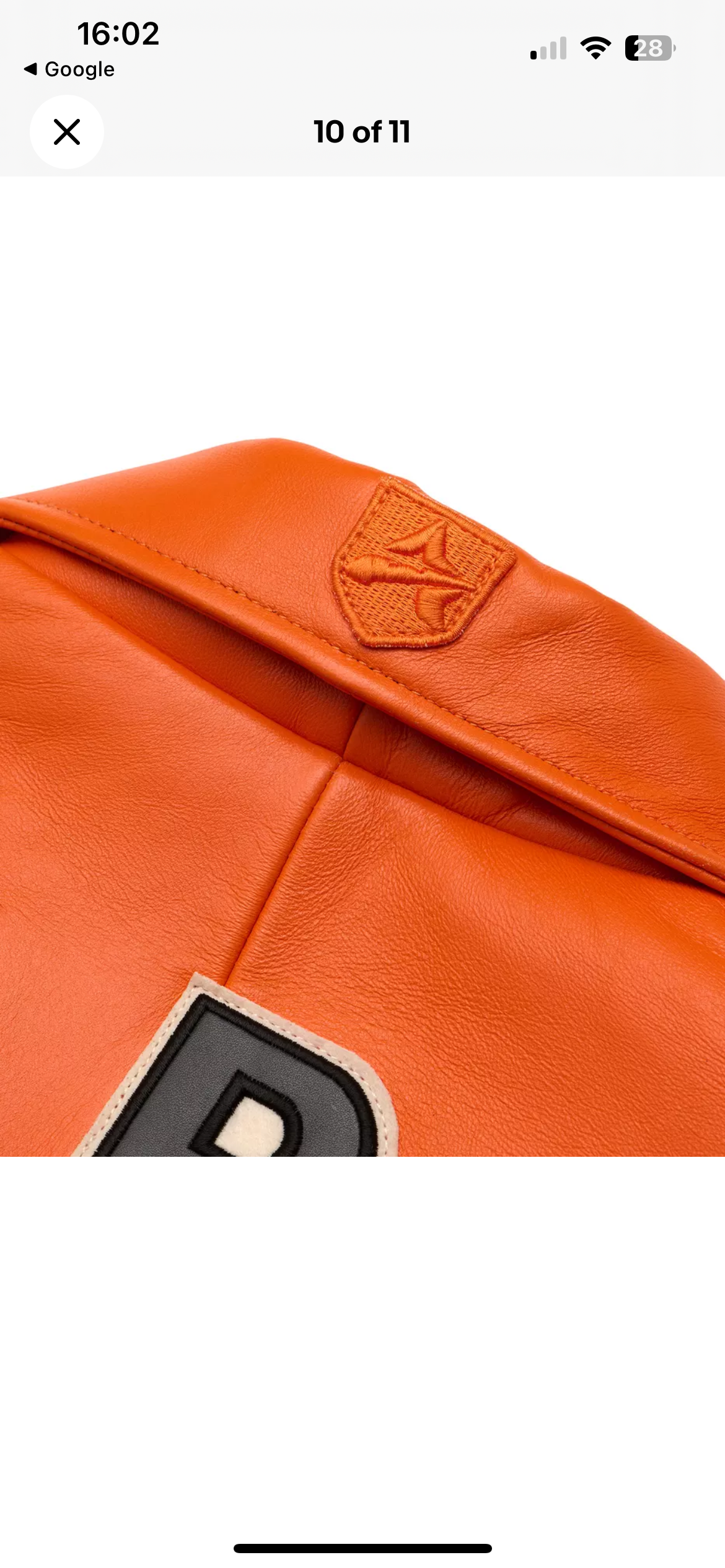 Avirex Icon Jacket - Orange