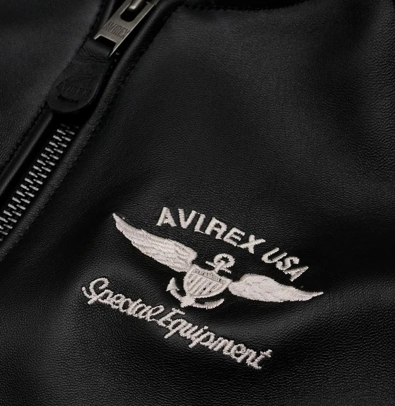 Avirex Stadium Jacket - Black