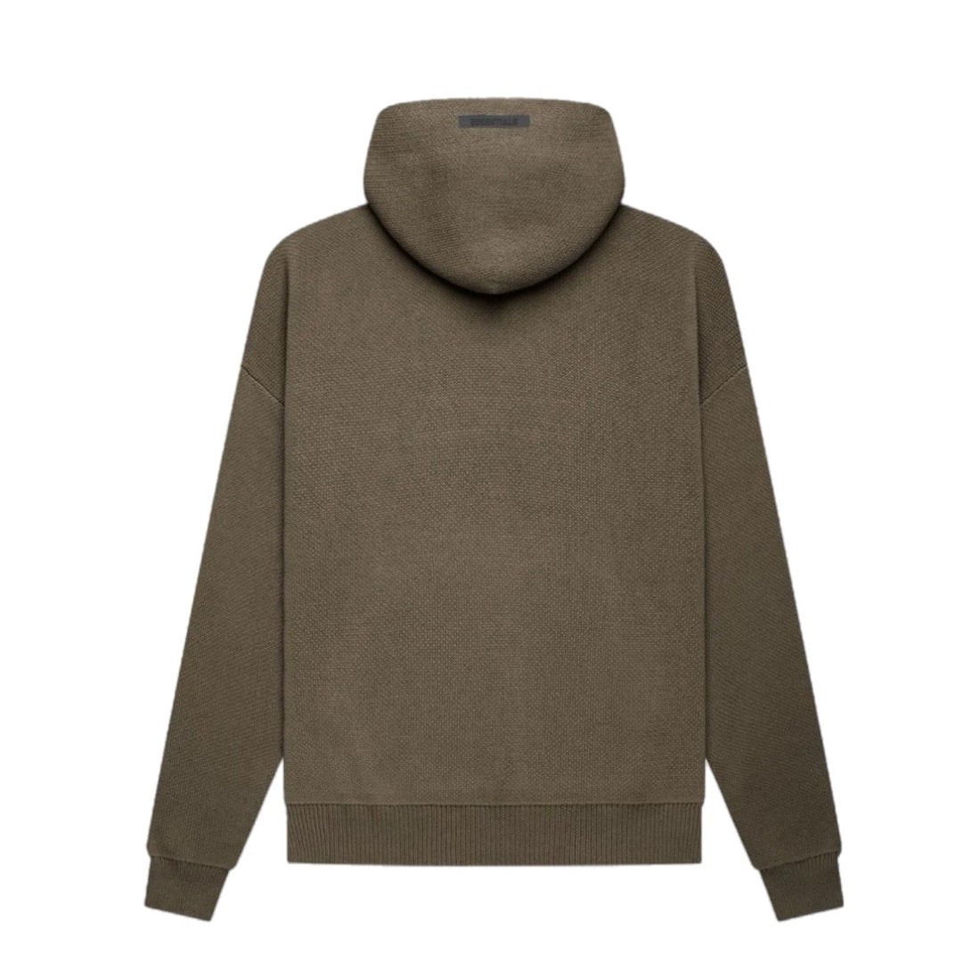 Fear Of God Essentials Knit Pullover Hoodie - Harvest Brown