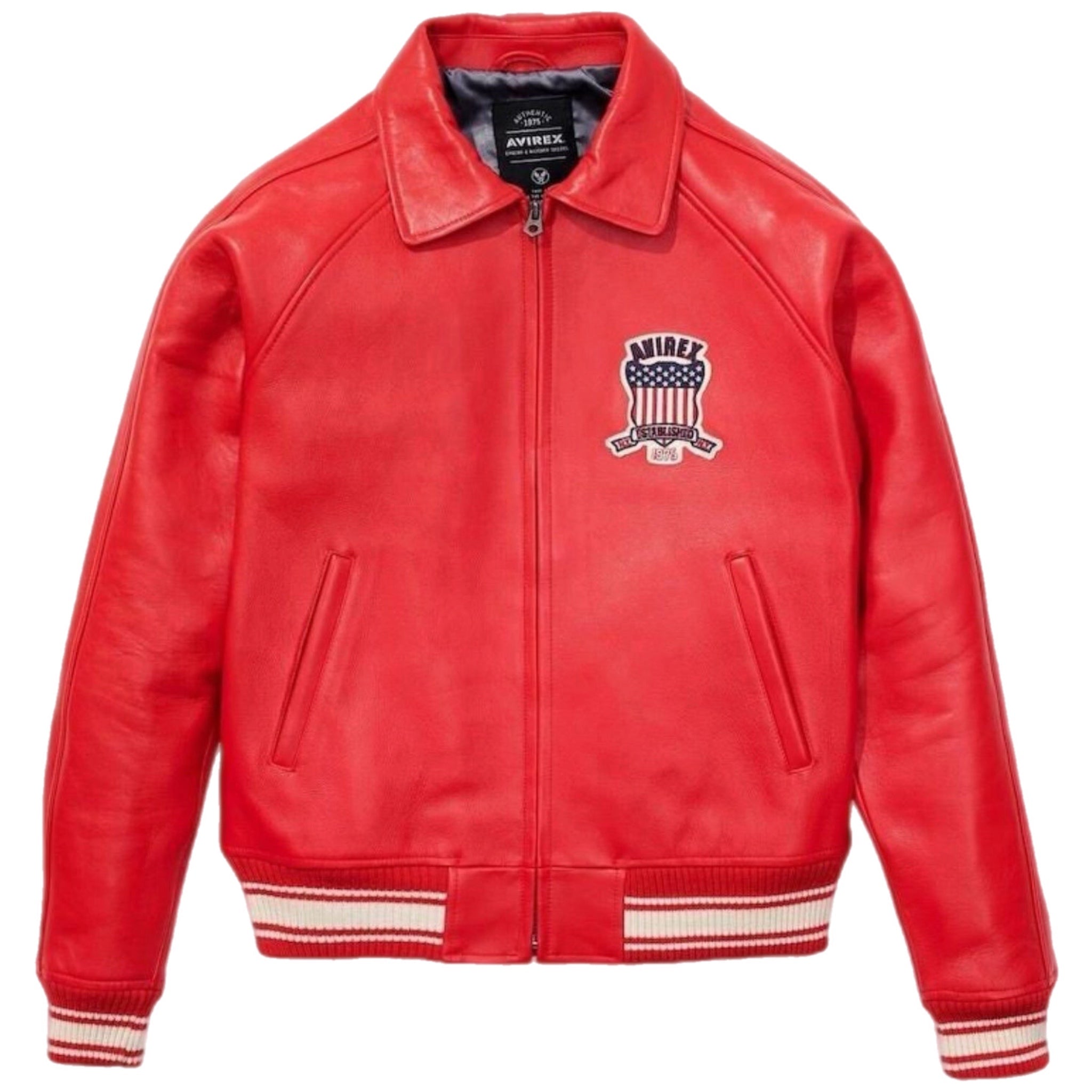 Avirex Icon Jacket - Red