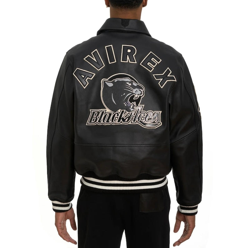 Avirex Aces A-2 Jacket - Black