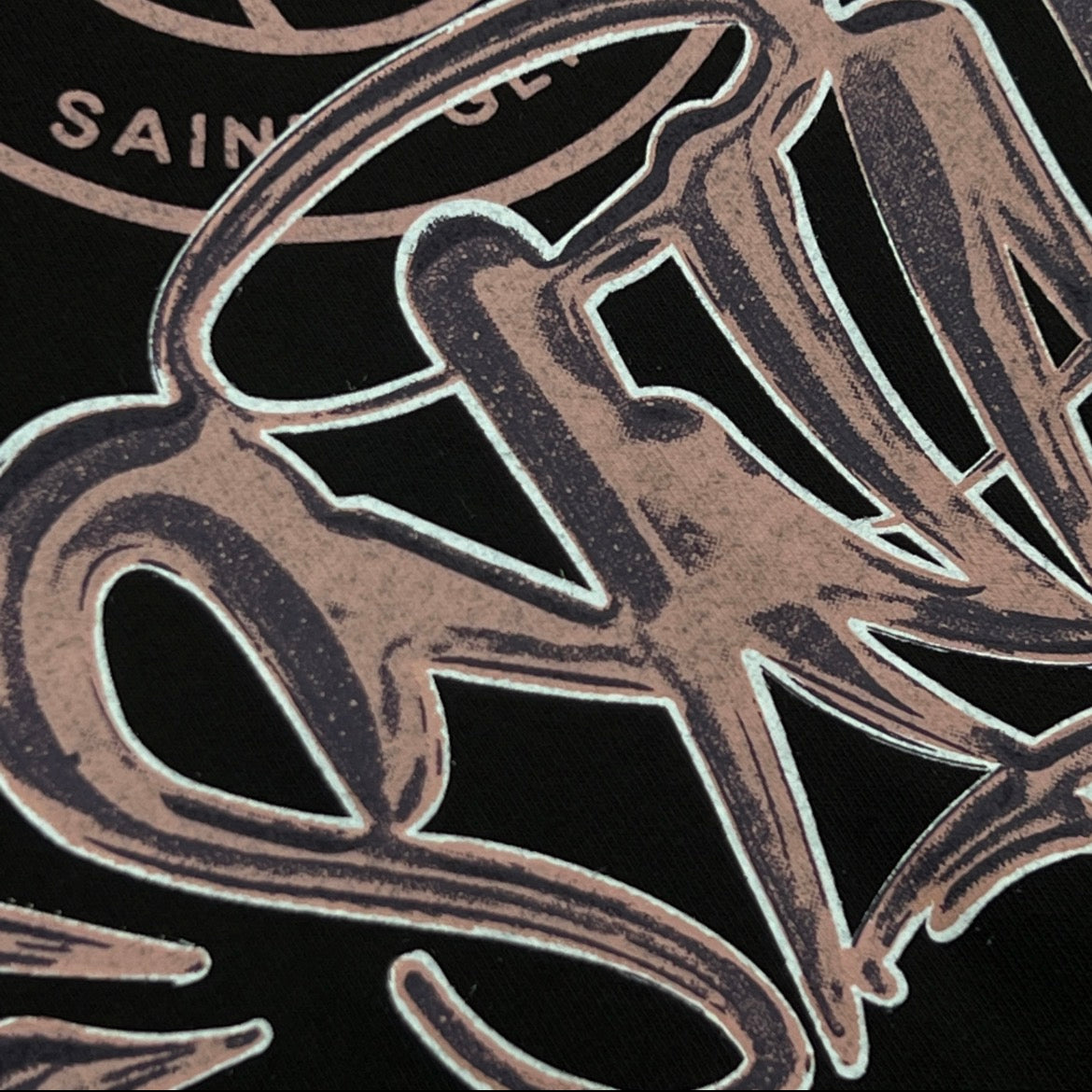 Syna World x PSG CRG T-shirt - Black/Rose Gold