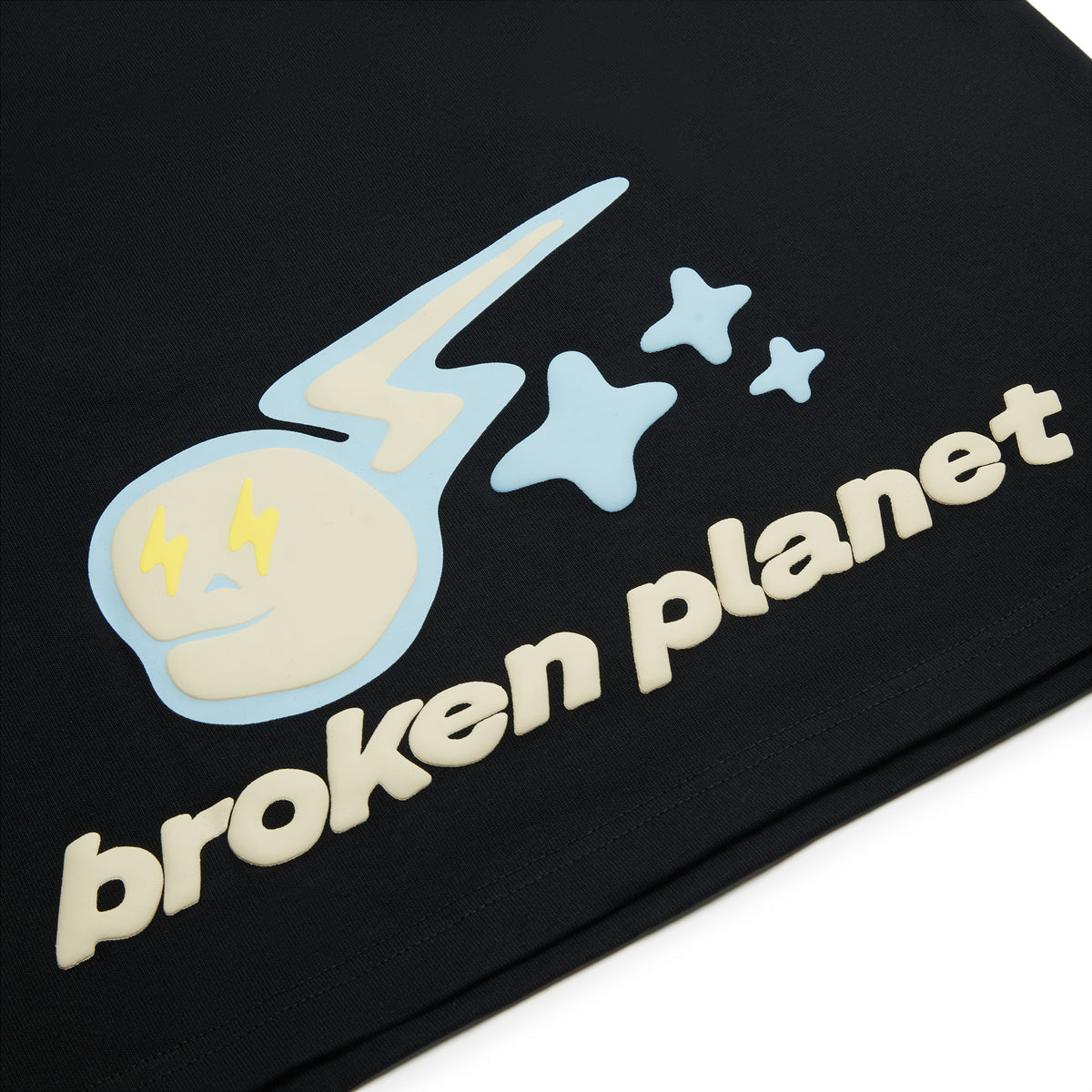 Broken Planet Speed Of Light T-shirt - Soot Black