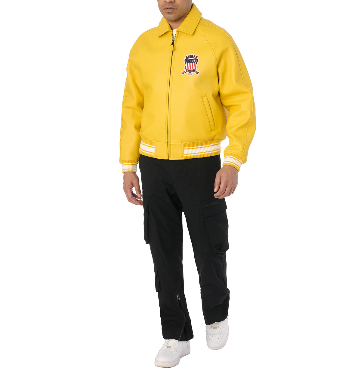 Avirex Icon Jacket - Yellow