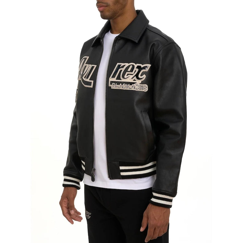 Avirex Aces A-2 Jacket - Black