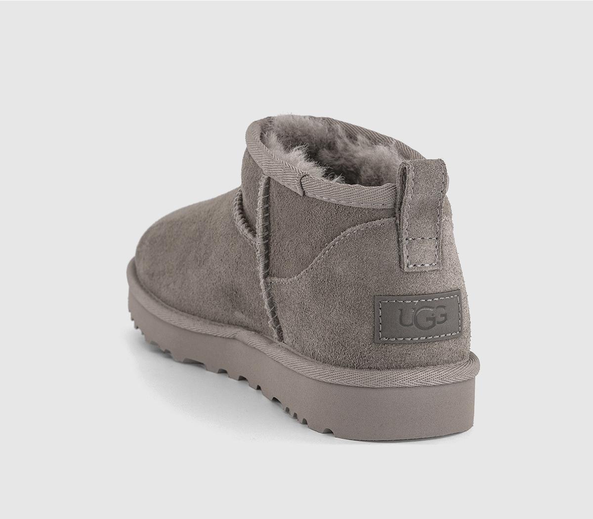 UGG Classic Ultra Mini Boots - Smoke Plume Grey (Women’s)