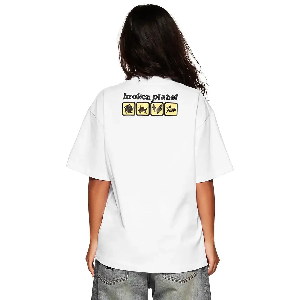 Broken Planet In Case Of Emergency T-shirt - White
