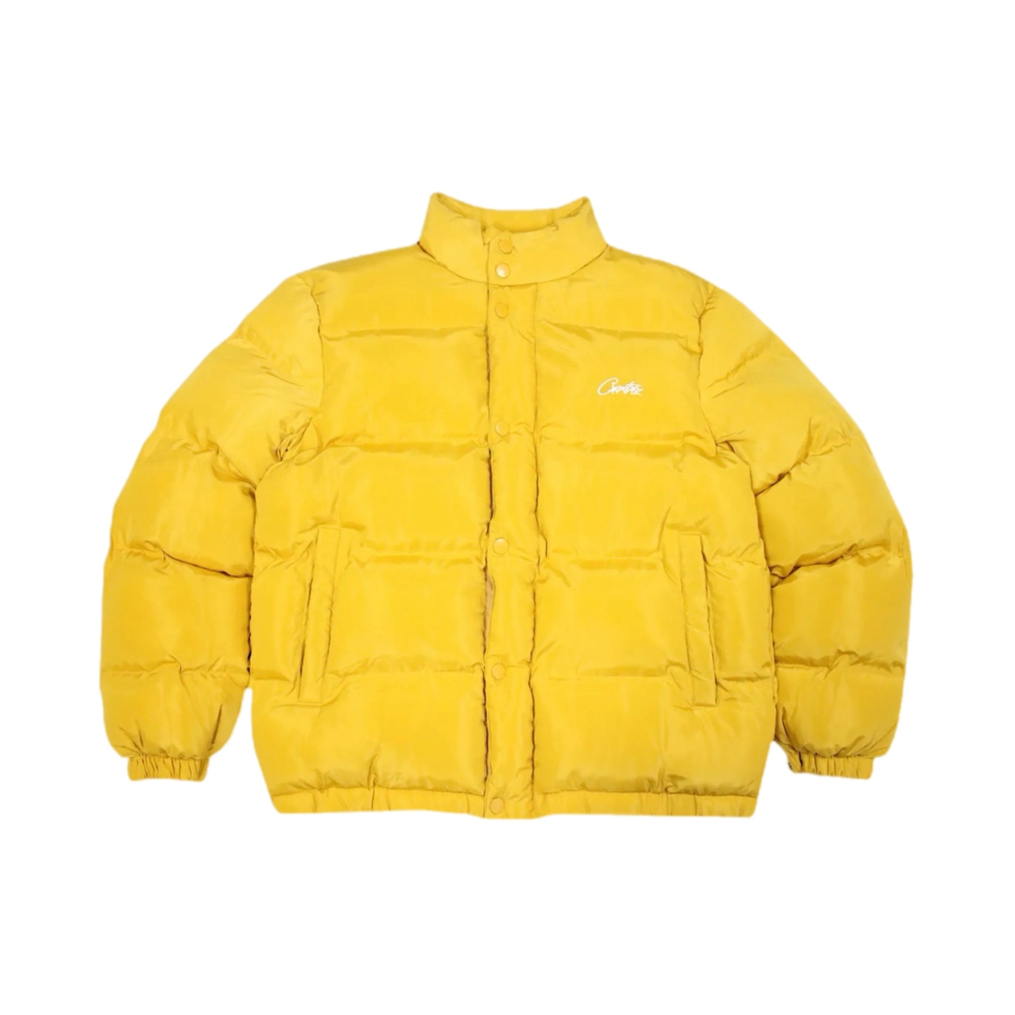 Corteiz Bolo Puffer Jacket - Yellow