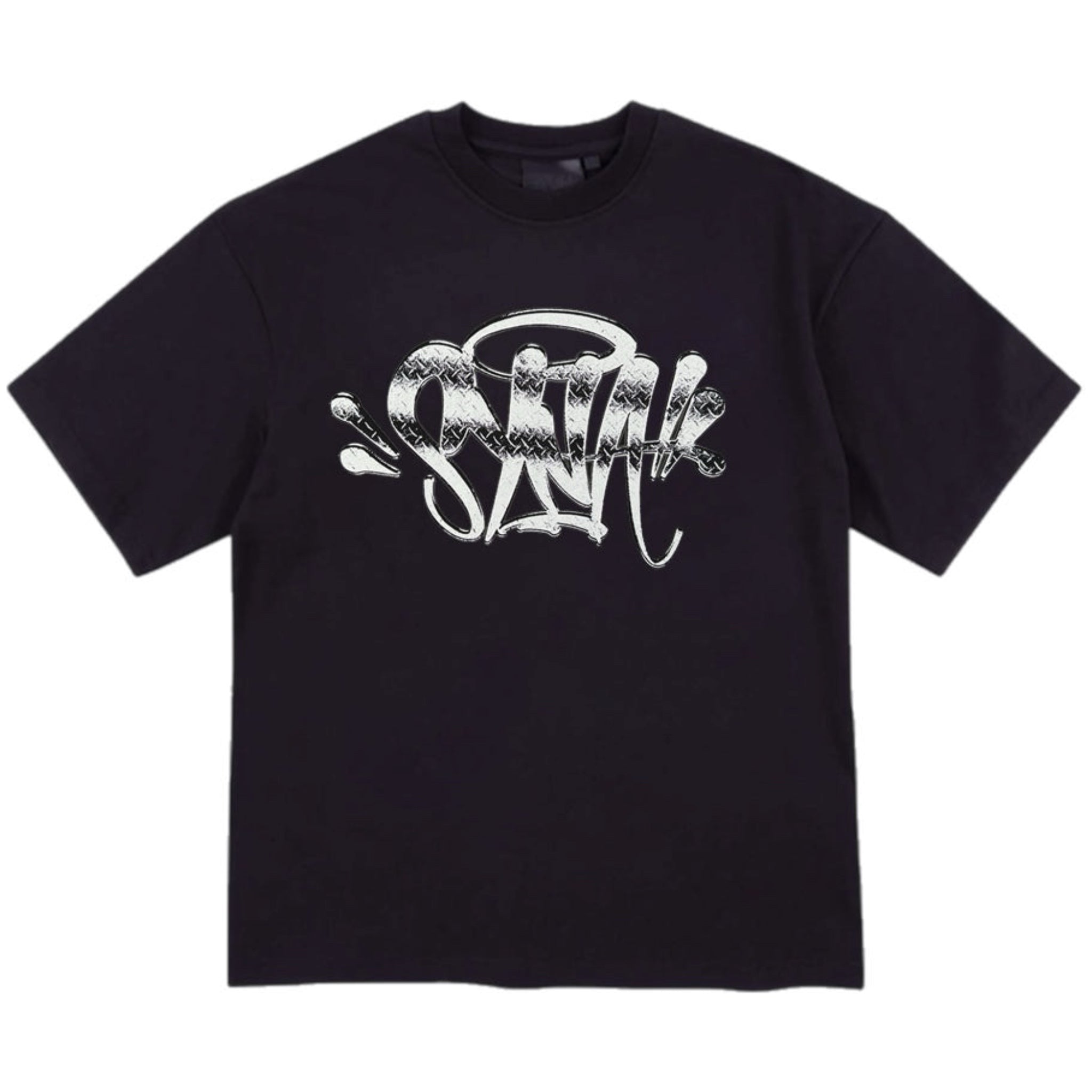 Syna World OG Steel Logo T-shirt - Black