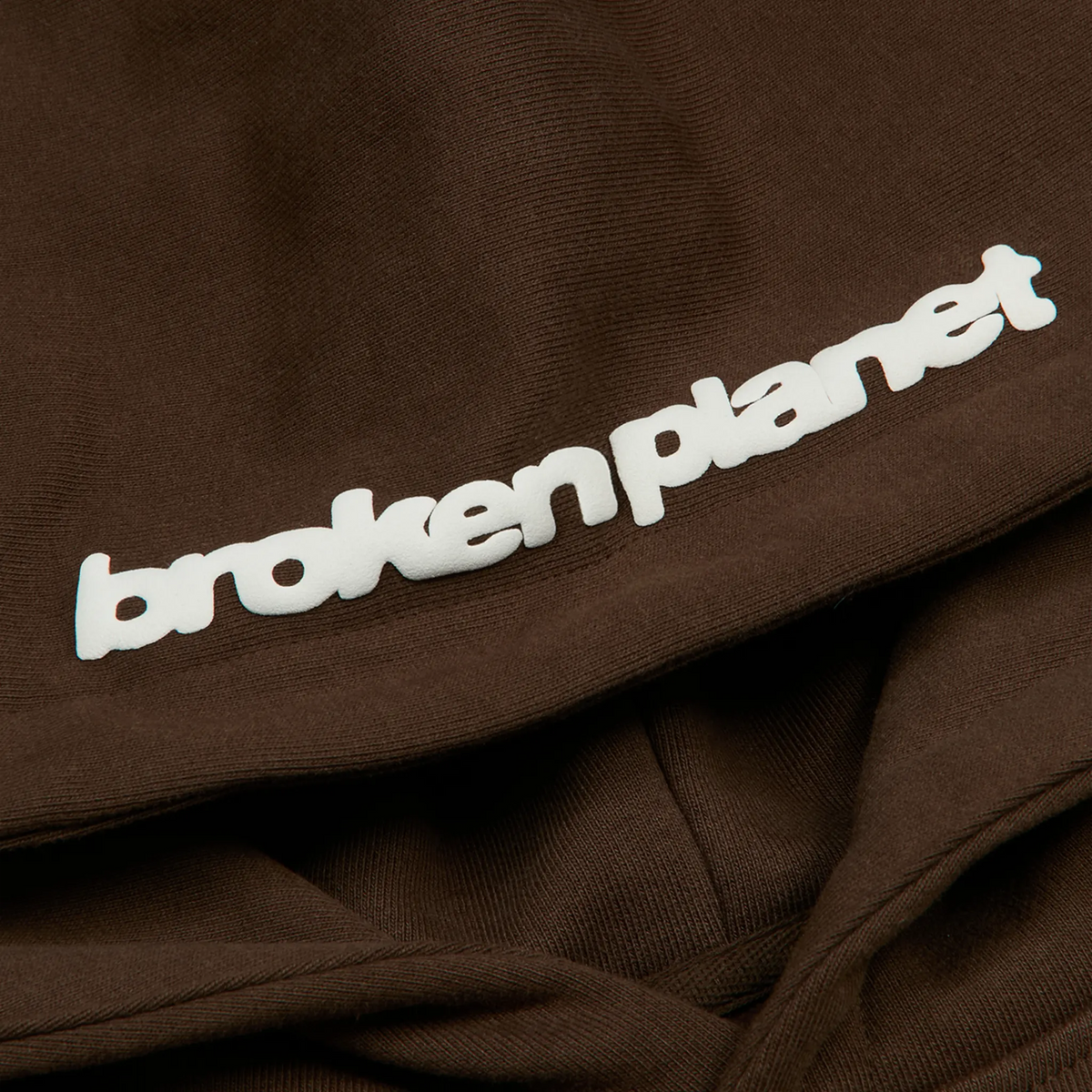 Broken Planet It Starts With Luv Hoodie - Mocha Brown