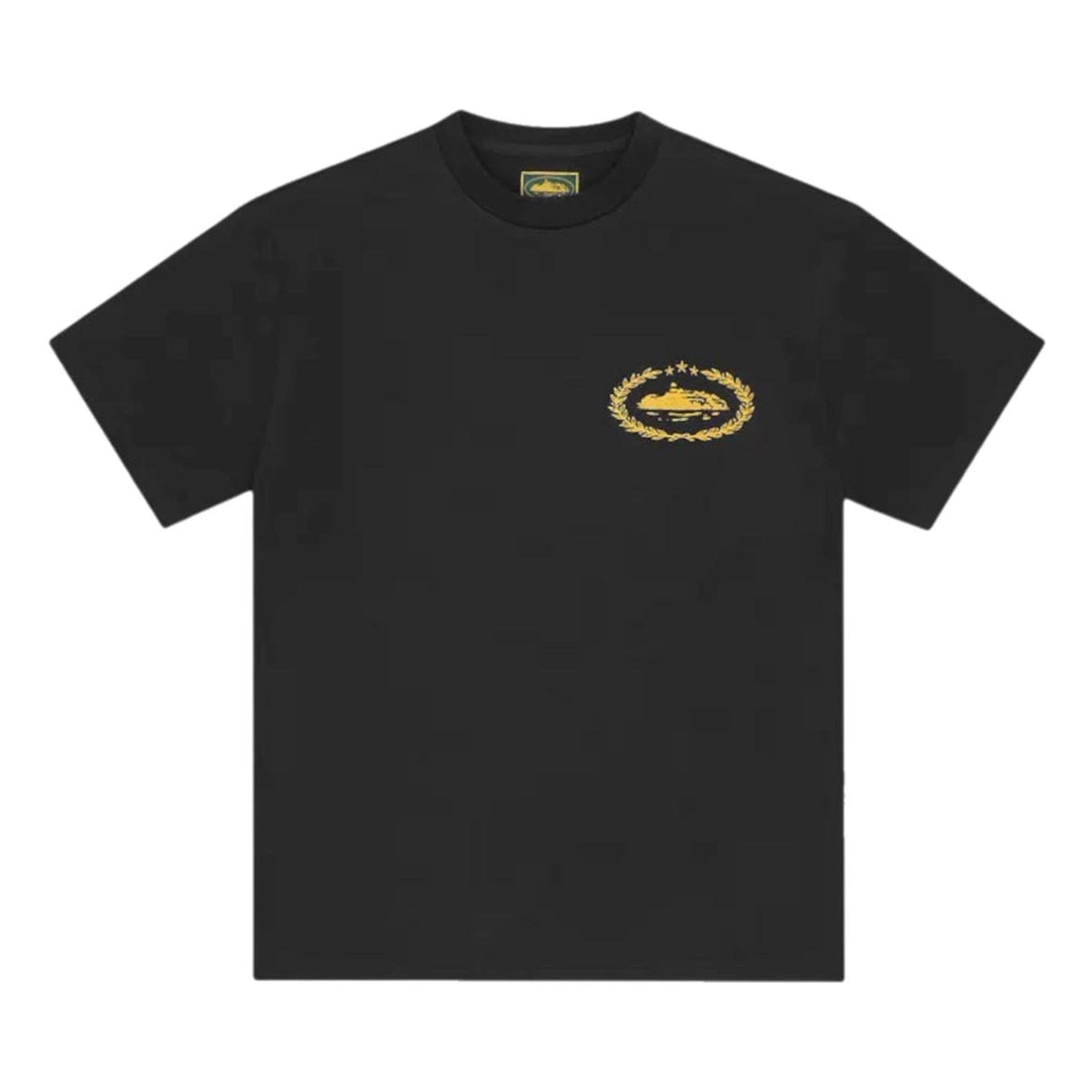 Corteiz Royale Heavyweight T-shirt - Black/Yellow