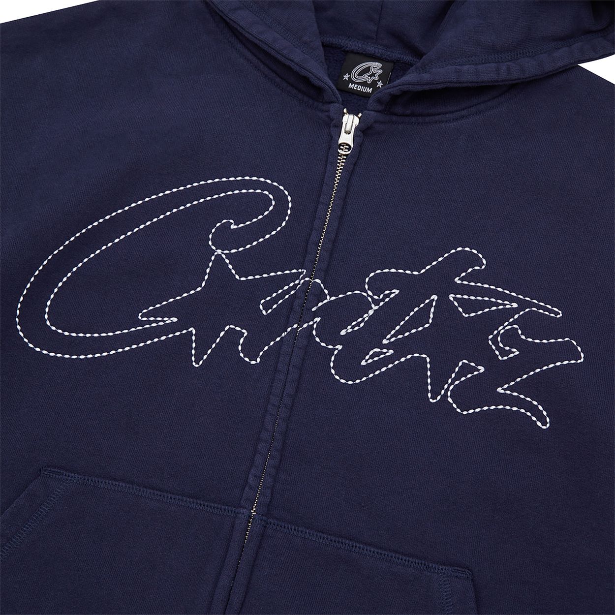 Corteiz Thick Stitch AlLStarz Tracksuit - Navy