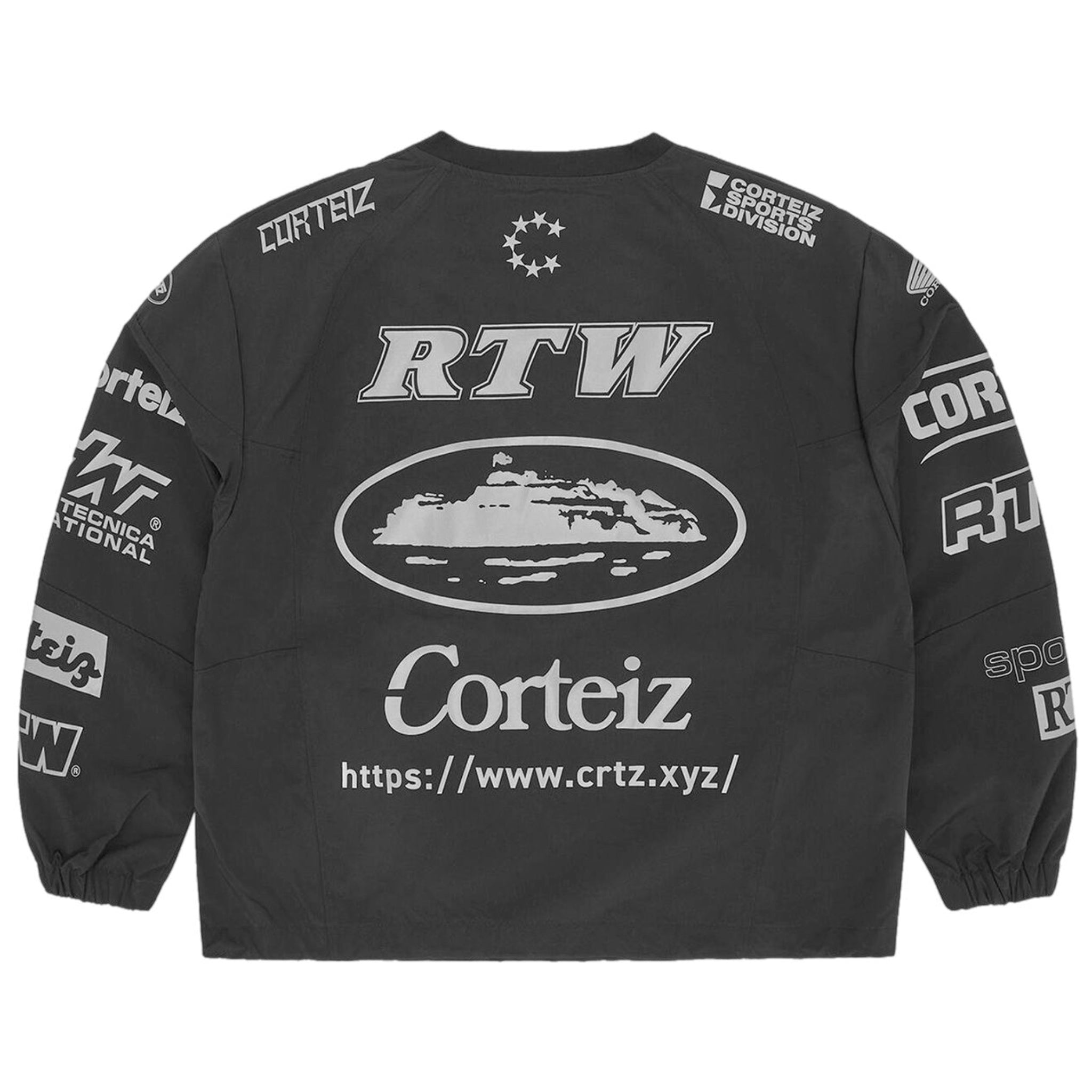 Corteiz Sponsors Training Pullover - Black