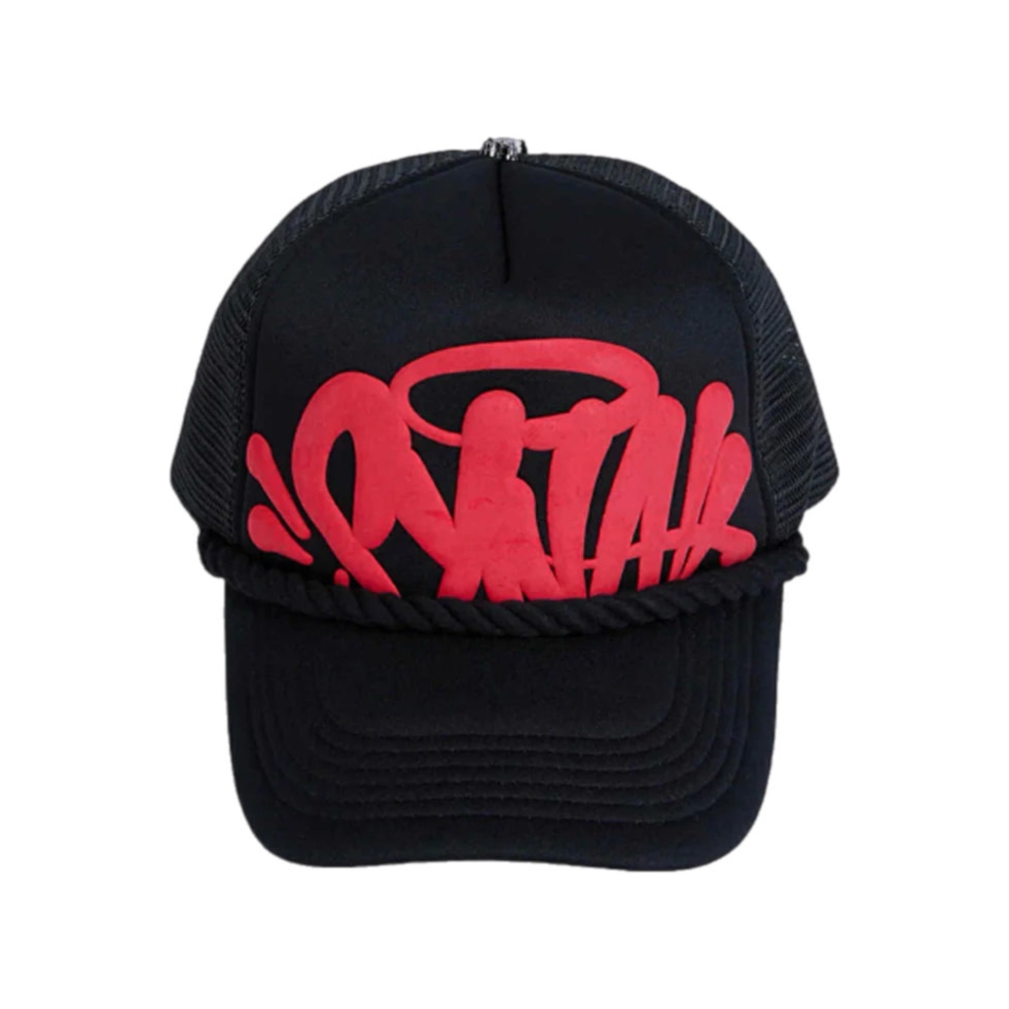 Syna World Rope Trucker Hat - Black/Red