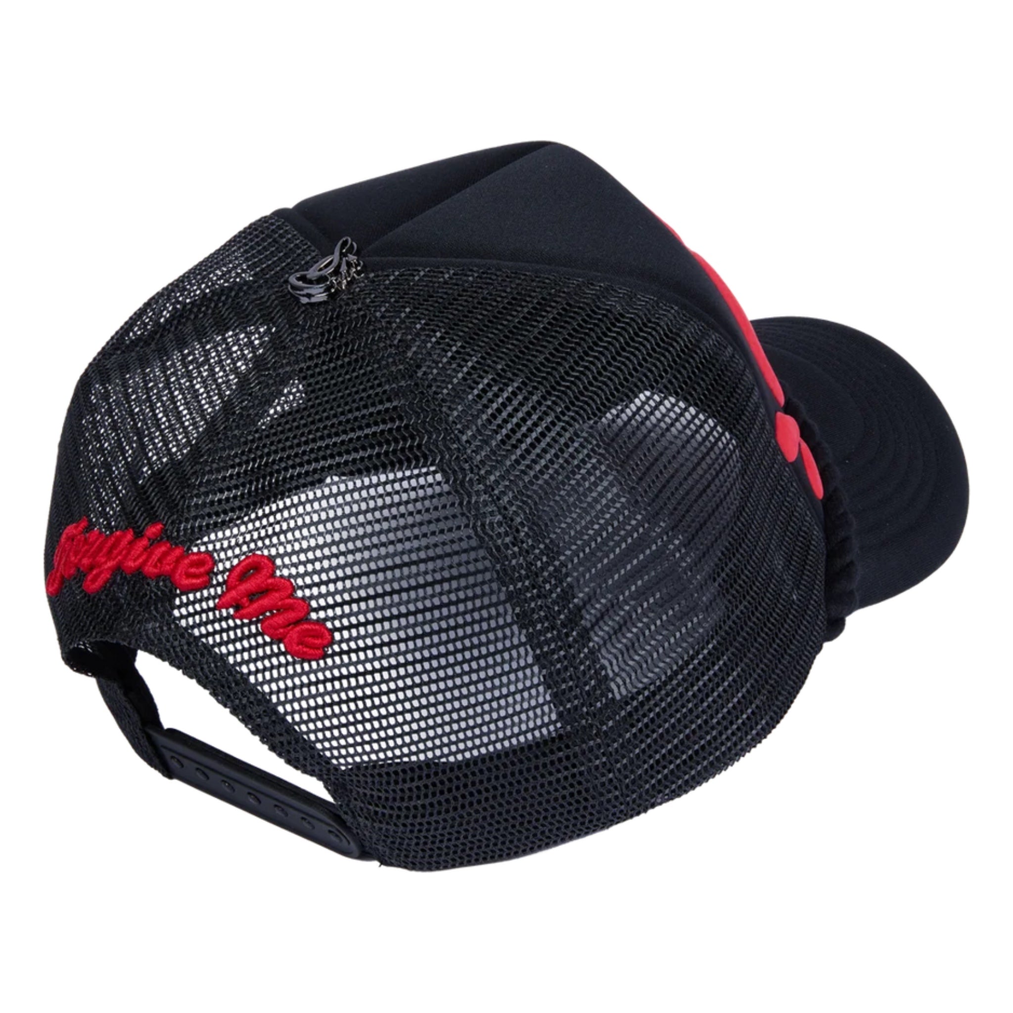 Syna World Rope Trucker Hat - Black/Red