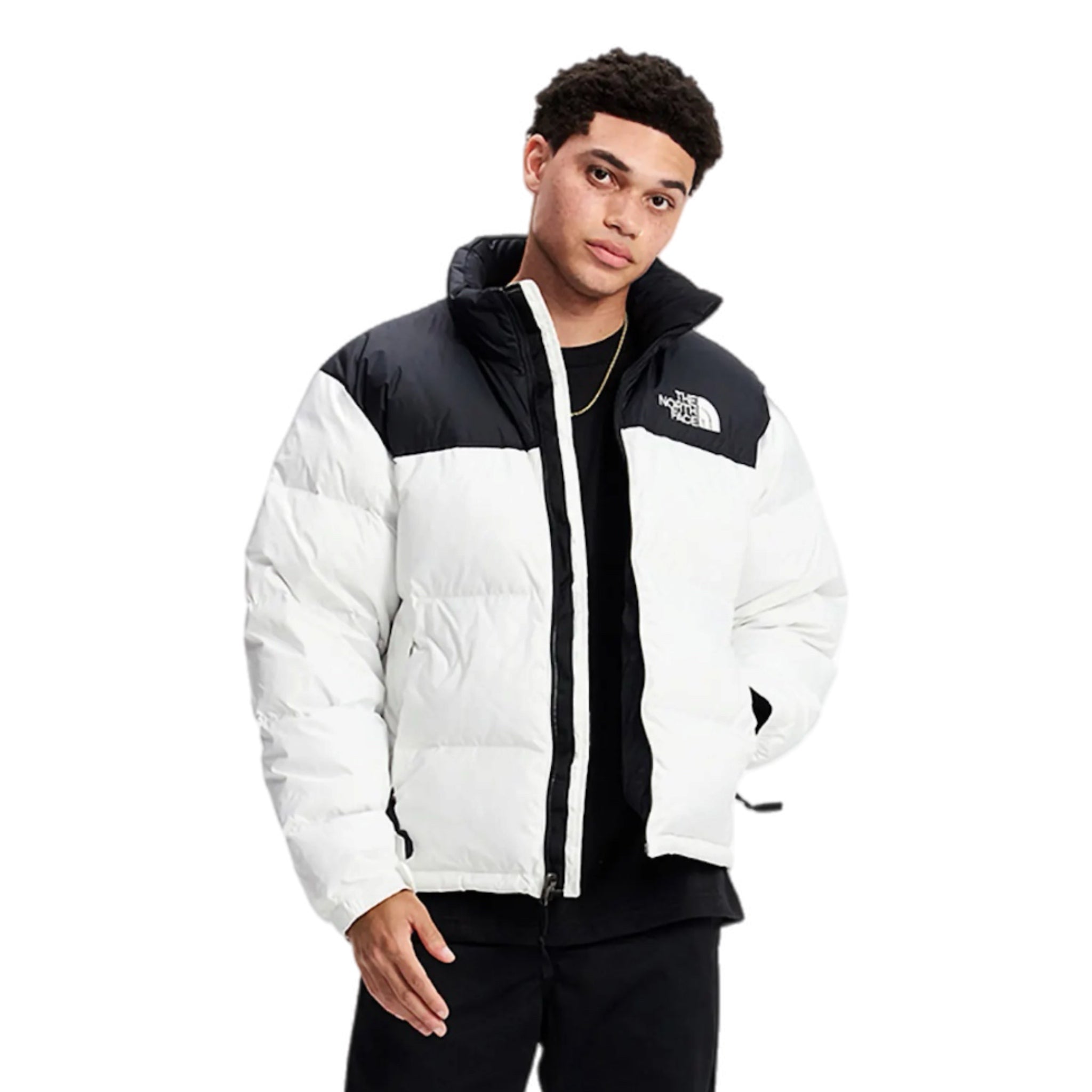 The North Face 1996 Retro Nuptse 700 Fill Packable Jacket - TNF White/TNF Black