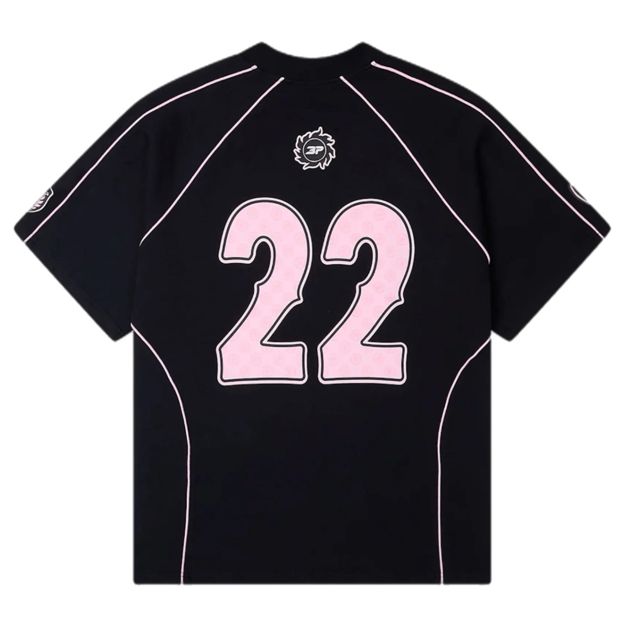 Broken Planet Performance T-shirt - Midnight Black/Pink