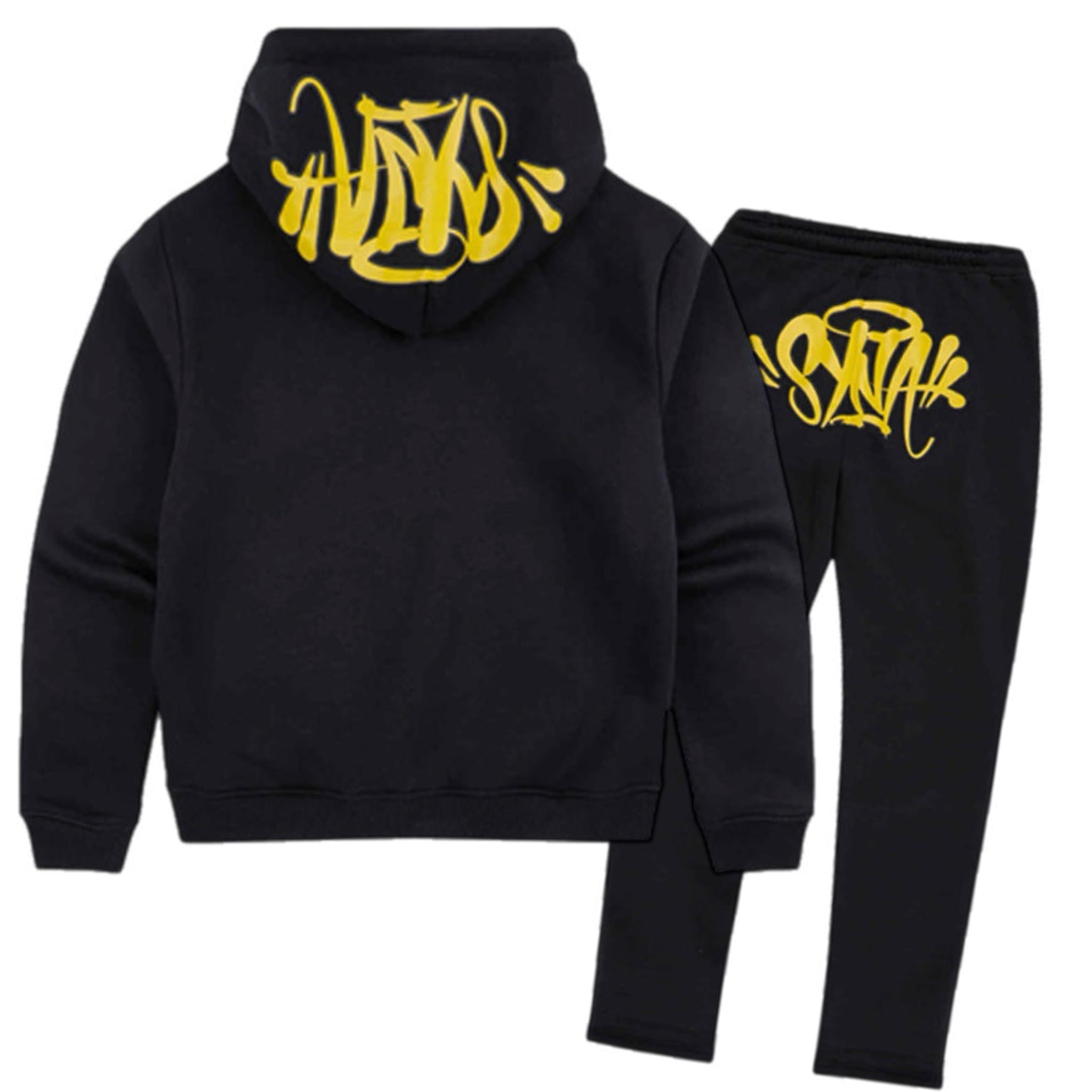 Syna World OG Tracksuit - Black/Yellow