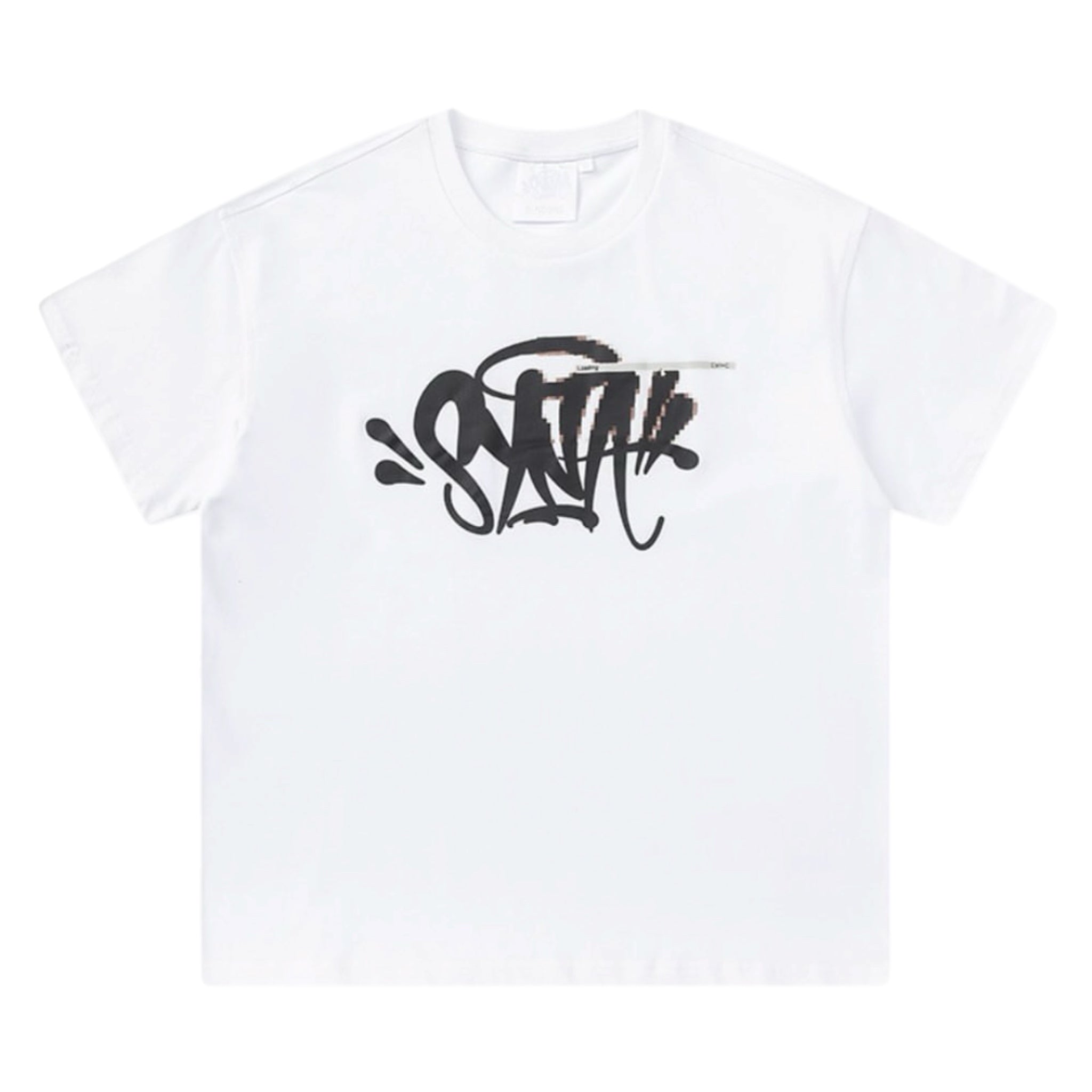 Syna Pixel T-Shirt - White/Black