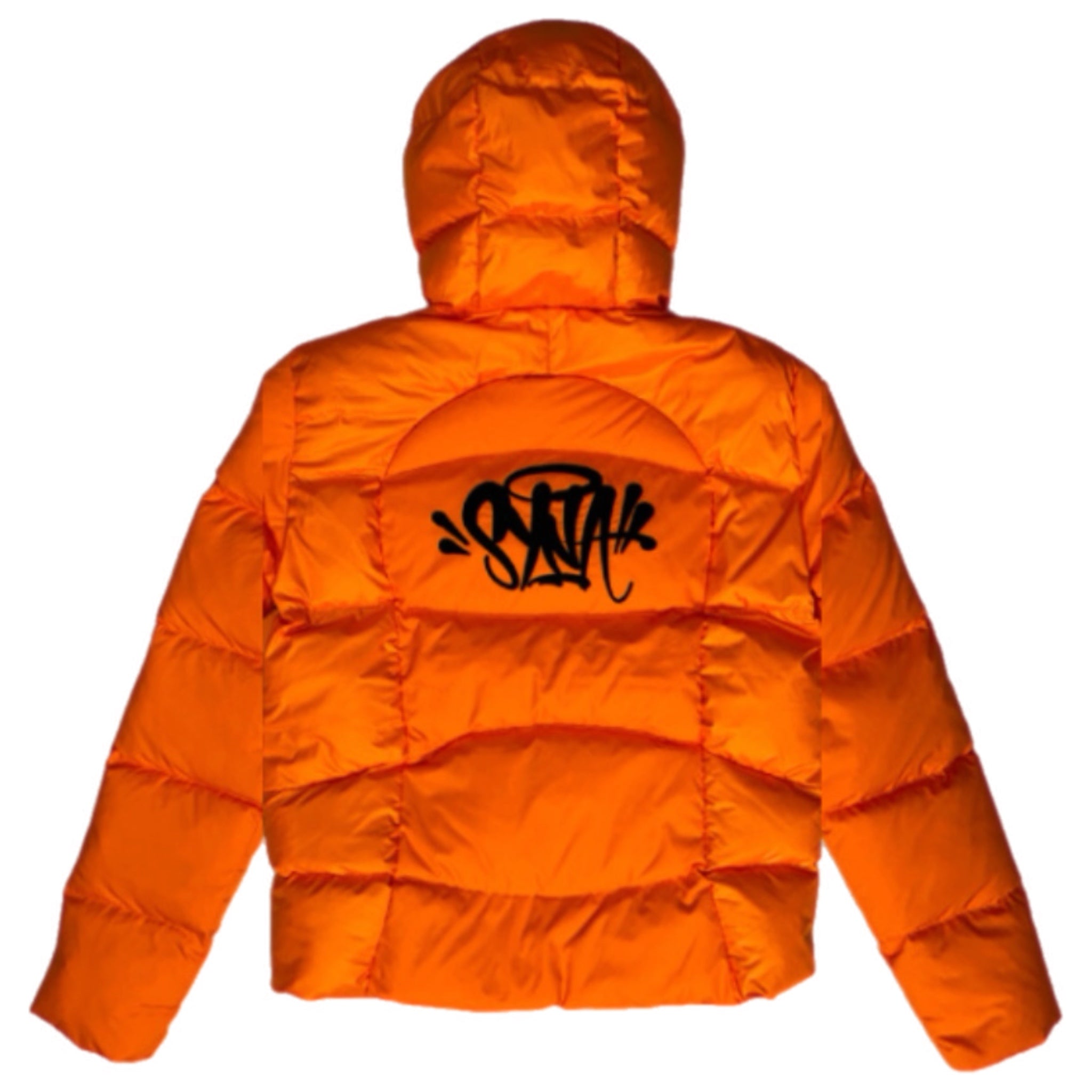 Syna World Wave Puffer Jacket - Orange