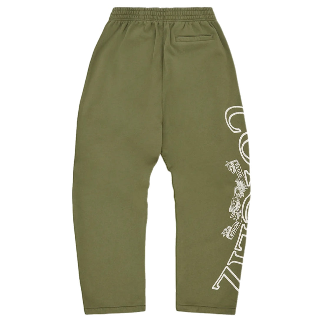Corteiz Superior Royale Open Hem Joggers - Military Green